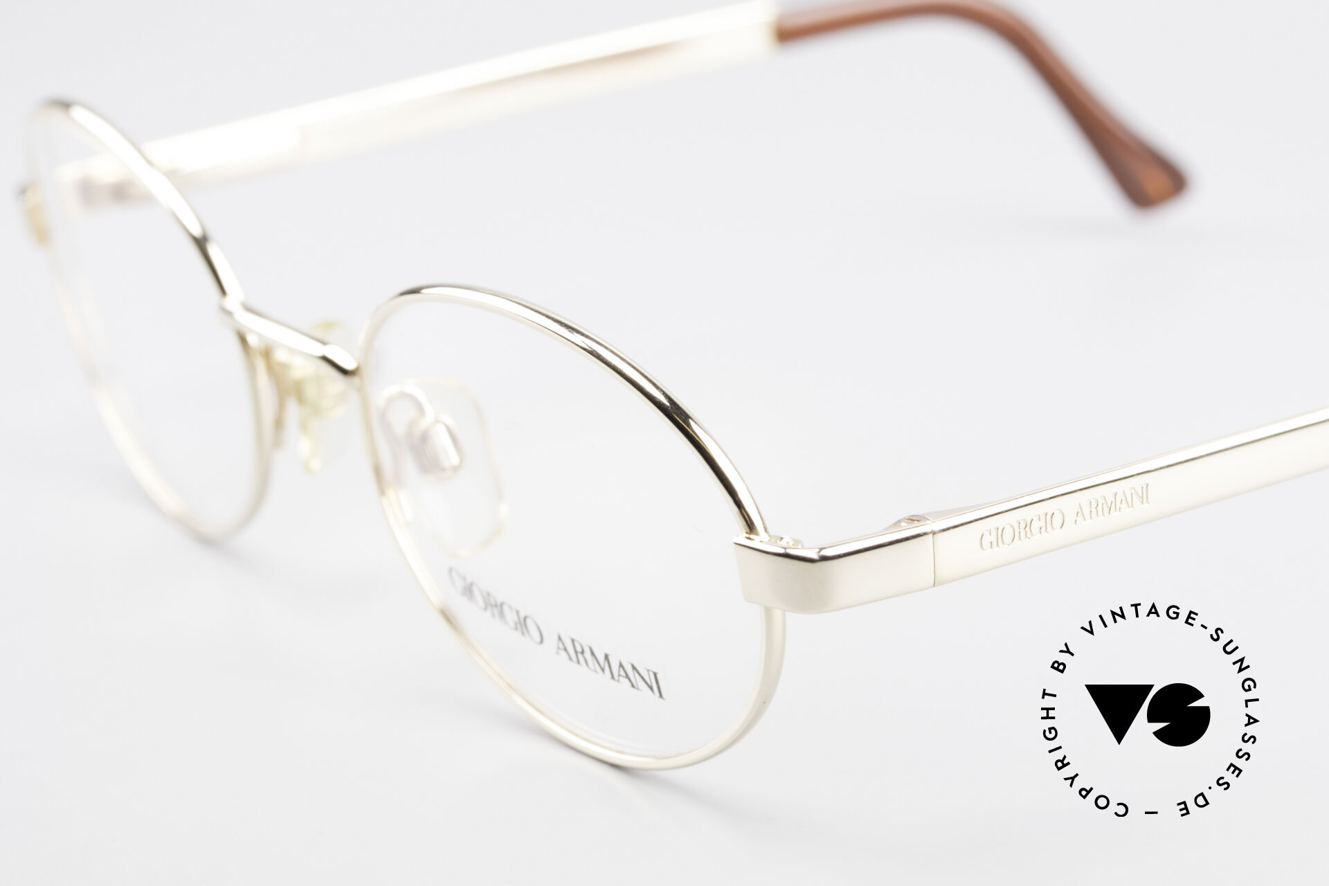 GIORGIO ARMANI メガネ 256 1072 Glasses Giorgio Armani 257 Designer Vintage Frame Oval