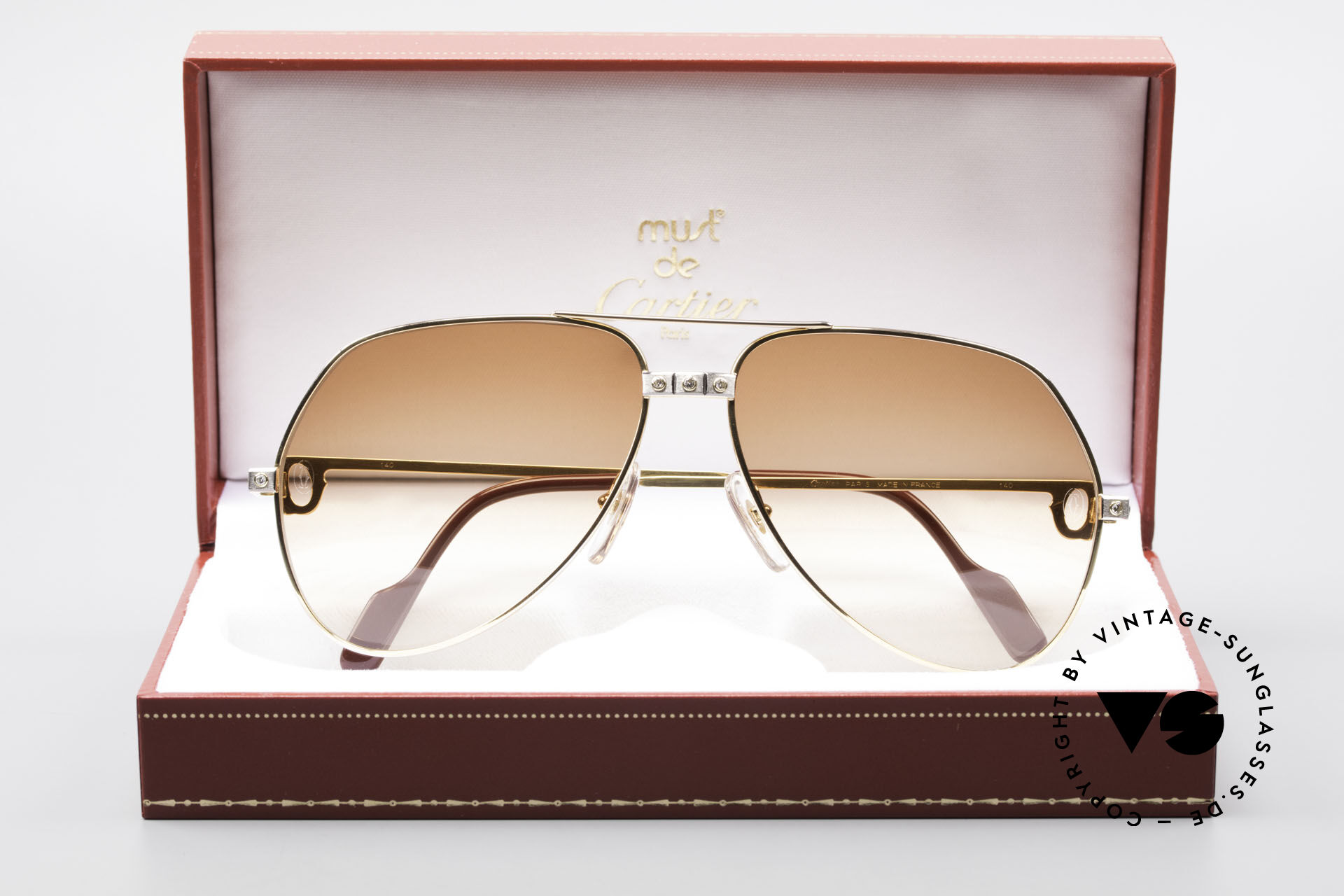 vintage cartier vendome santos aviators