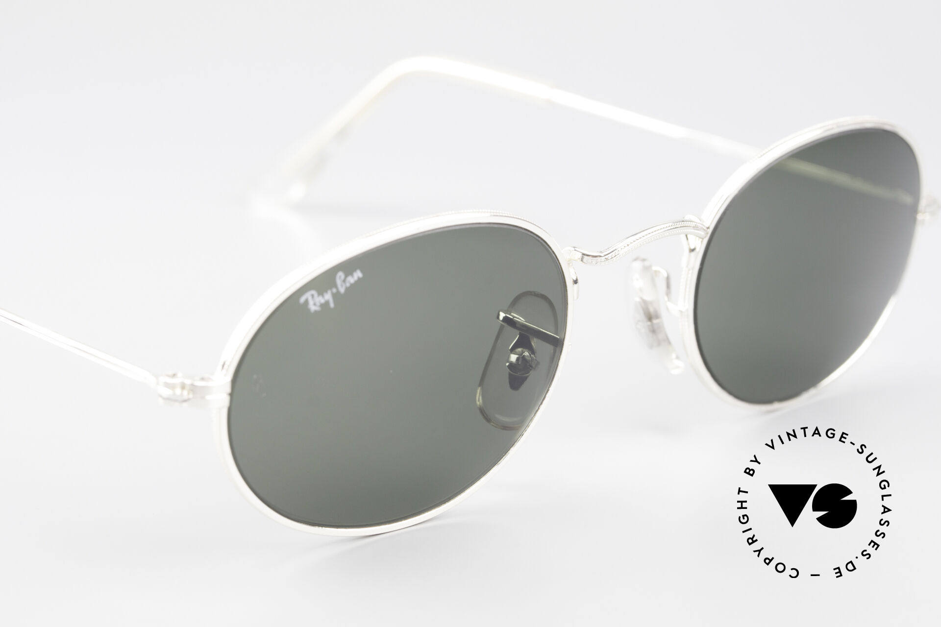 Ray ban store round silver