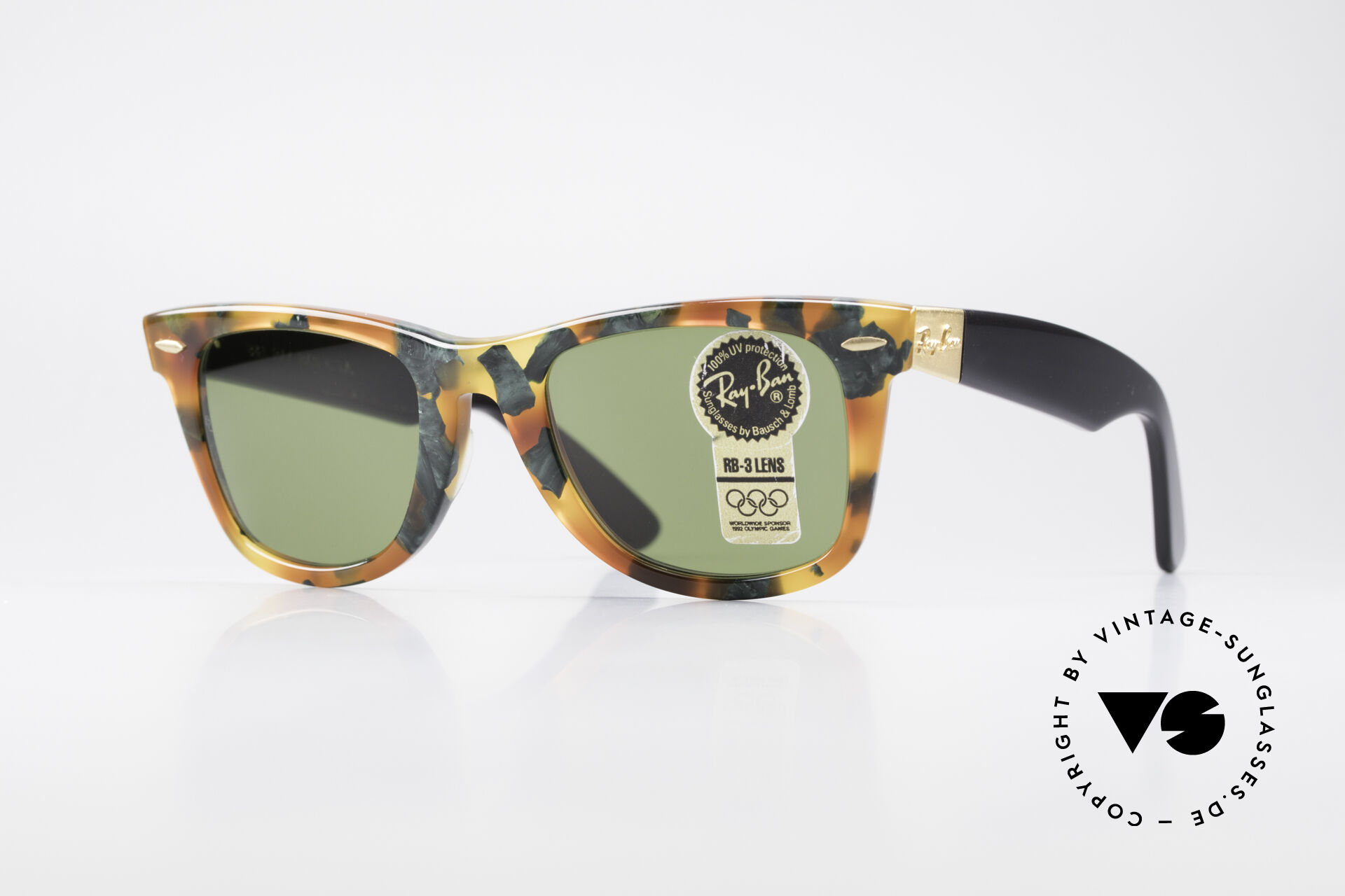 Vintage Ray Ban B&L 1992 Olympic Games W1080 Sunglasses