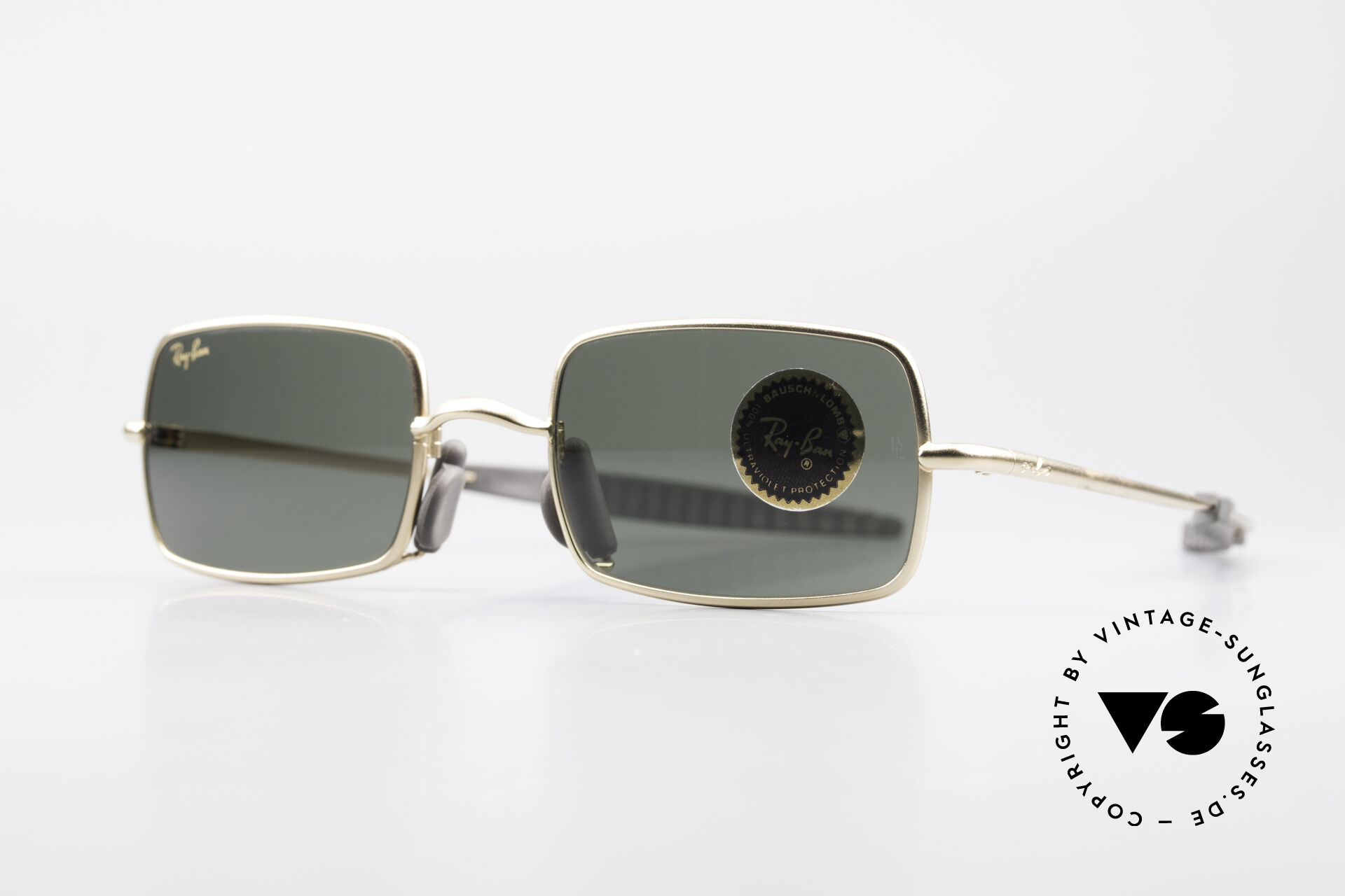 Sunglasses Ray Ban Orbs 6 Base Square Rare B L USA Sports Shades