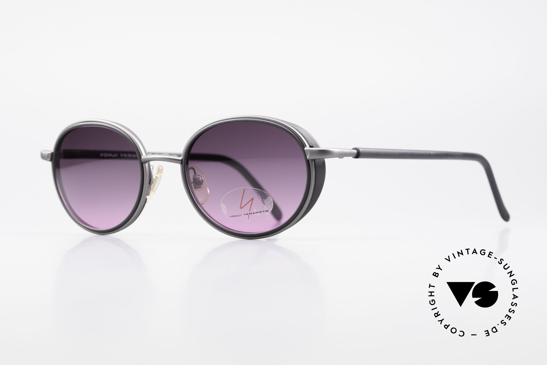 Sunglasses Yohji Yamamoto 51-6201 Side Shields Sunglasses 90's