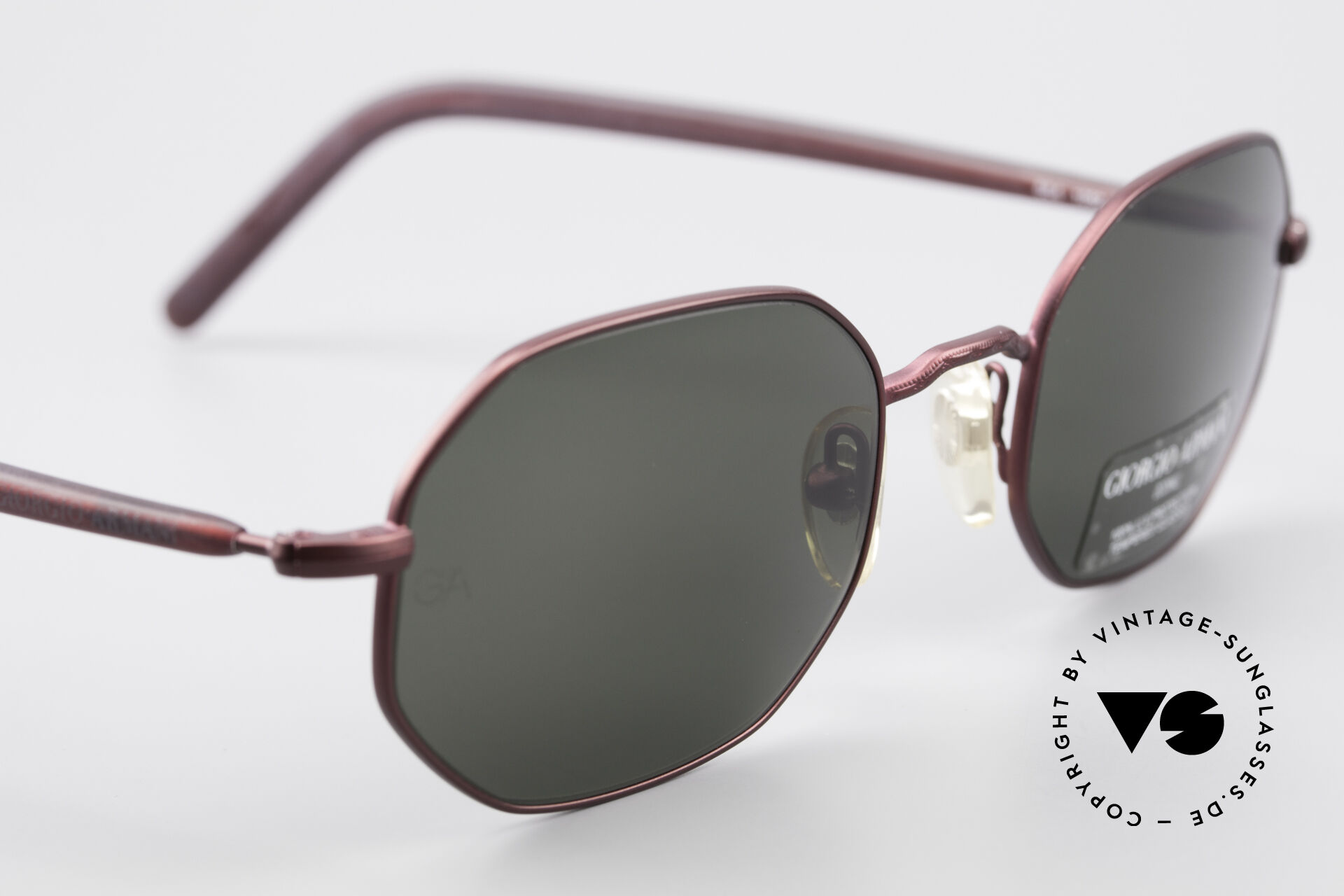 Sunglasses Giorgio Armani 664 Octagonal Vintage Sunglasses