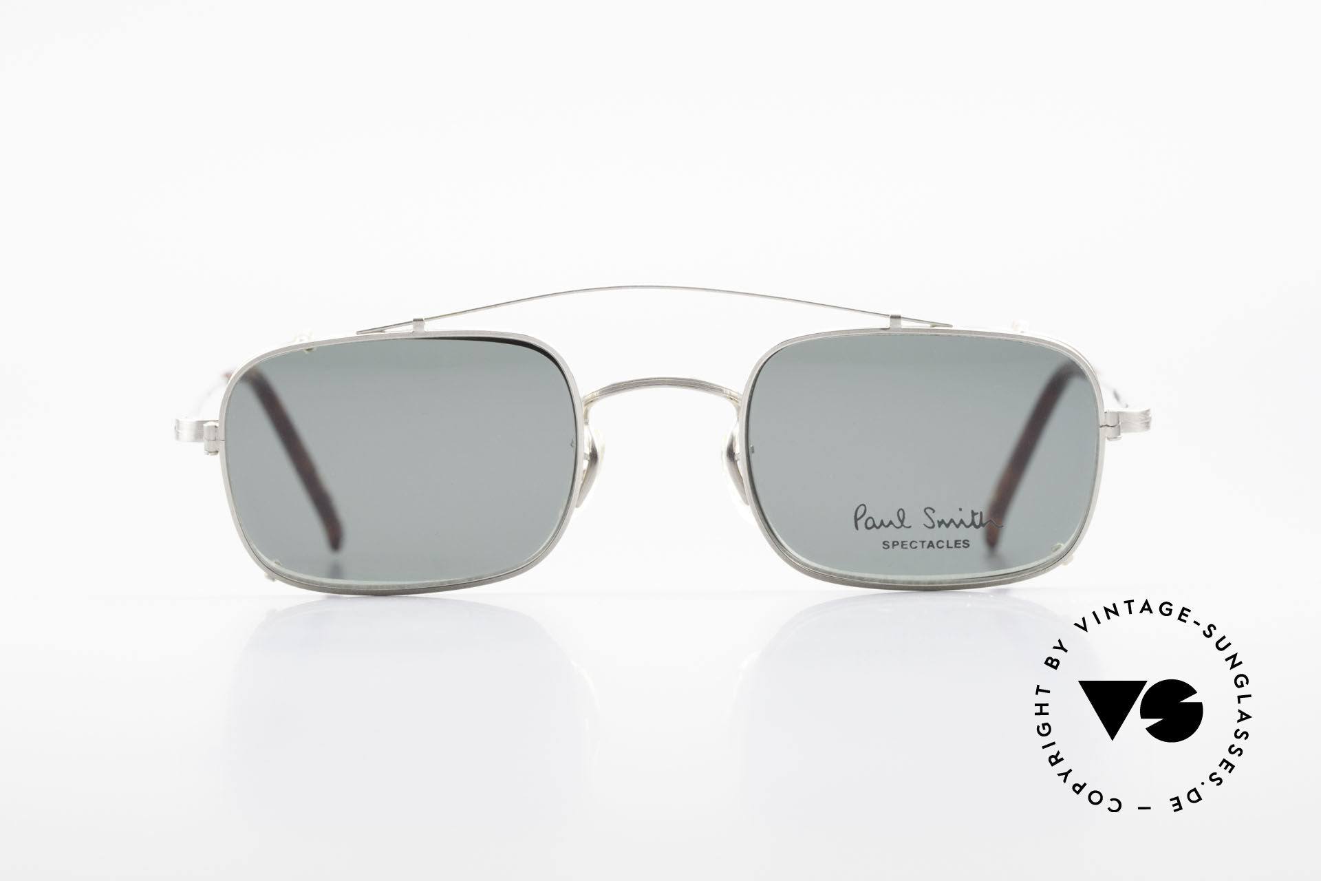 Sunglasses Paul Smith PS101 Square Vintage Frame Clip On display picture 1