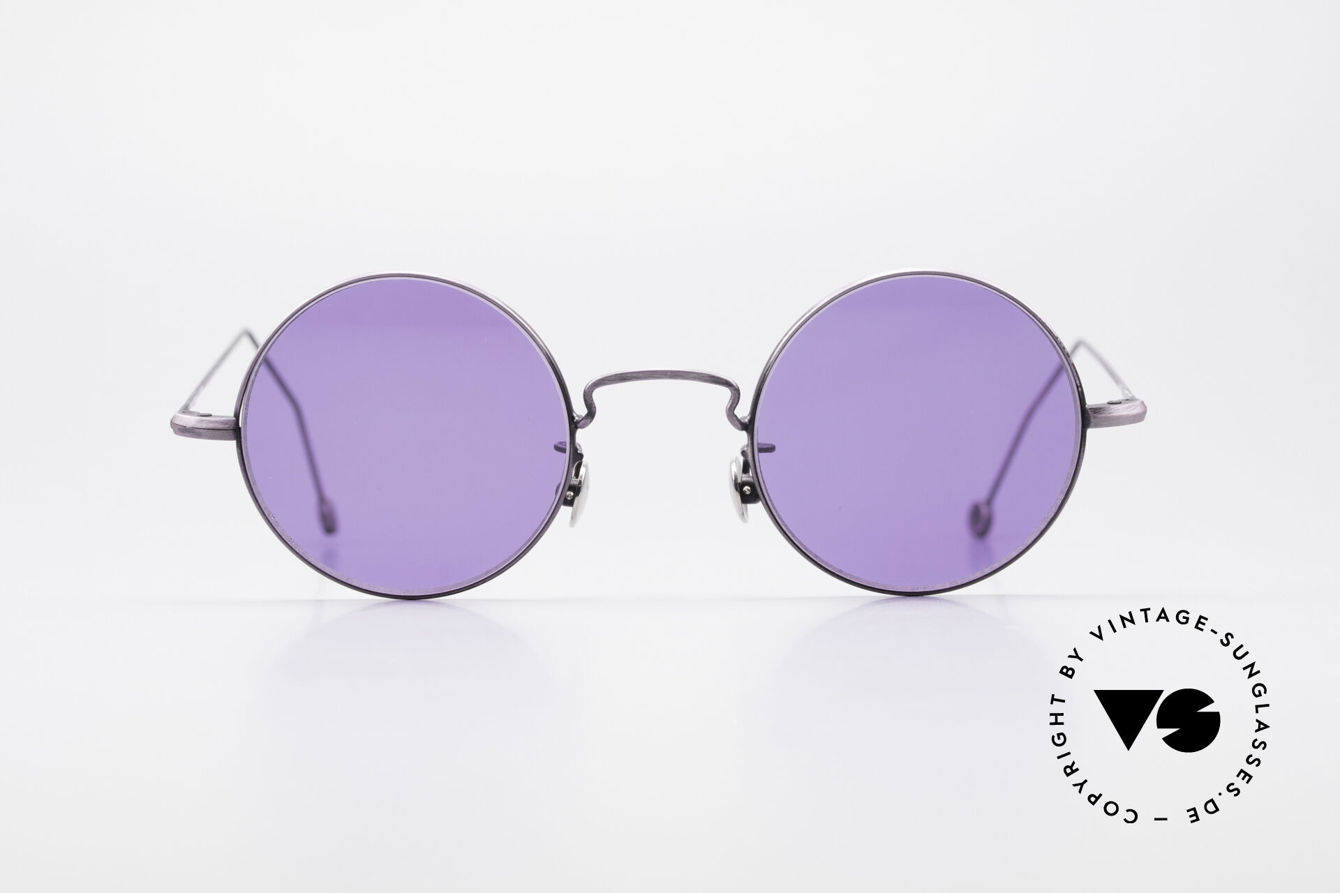 Sunglasses Cutler And Gross 0408 90's Round Vintage Sunglasses