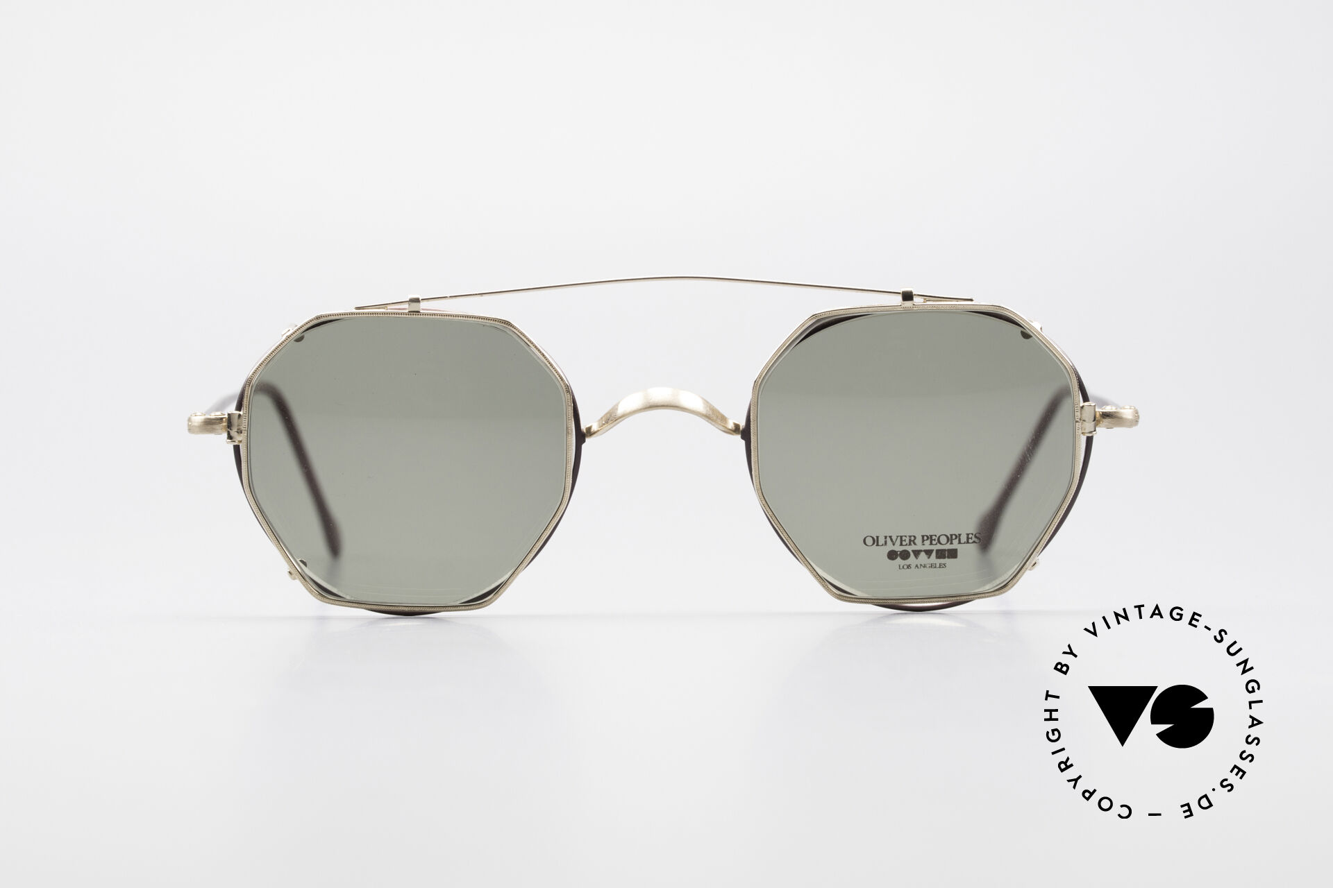 Sunglasses Oliver Peoples OP80BG 90's Vintage Frame Clip On