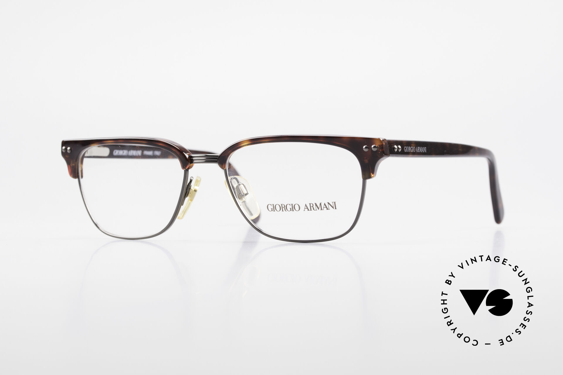 Vintage clubmaster style shop sunglasses