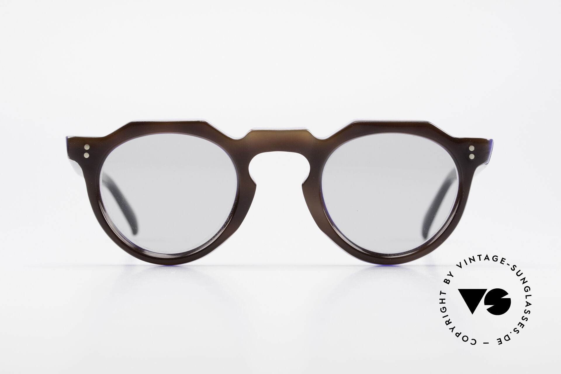 Sunglasses Lesca Panto 8mm 60's France Sunglasses Panto