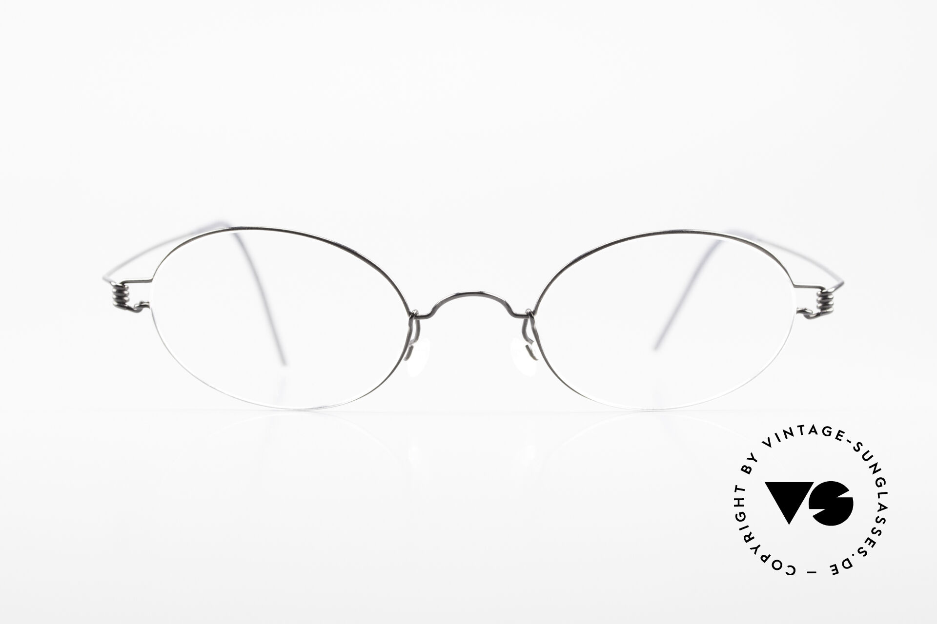 【LINDBERG】Air Titanium RIM Daniel Glasses Lindberg Bruce 50 Air Titan Rim Polished Titanium Frame