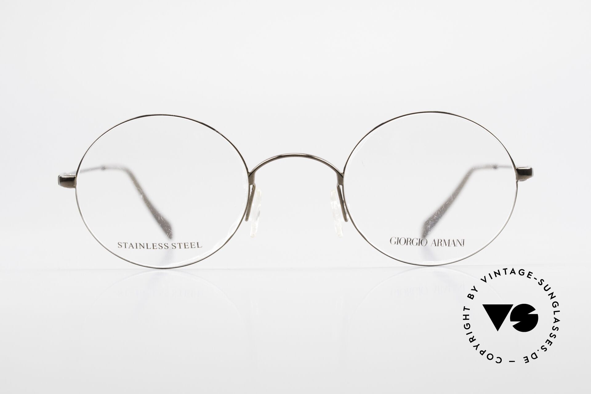 Giorgio armani round eyeglasses shop