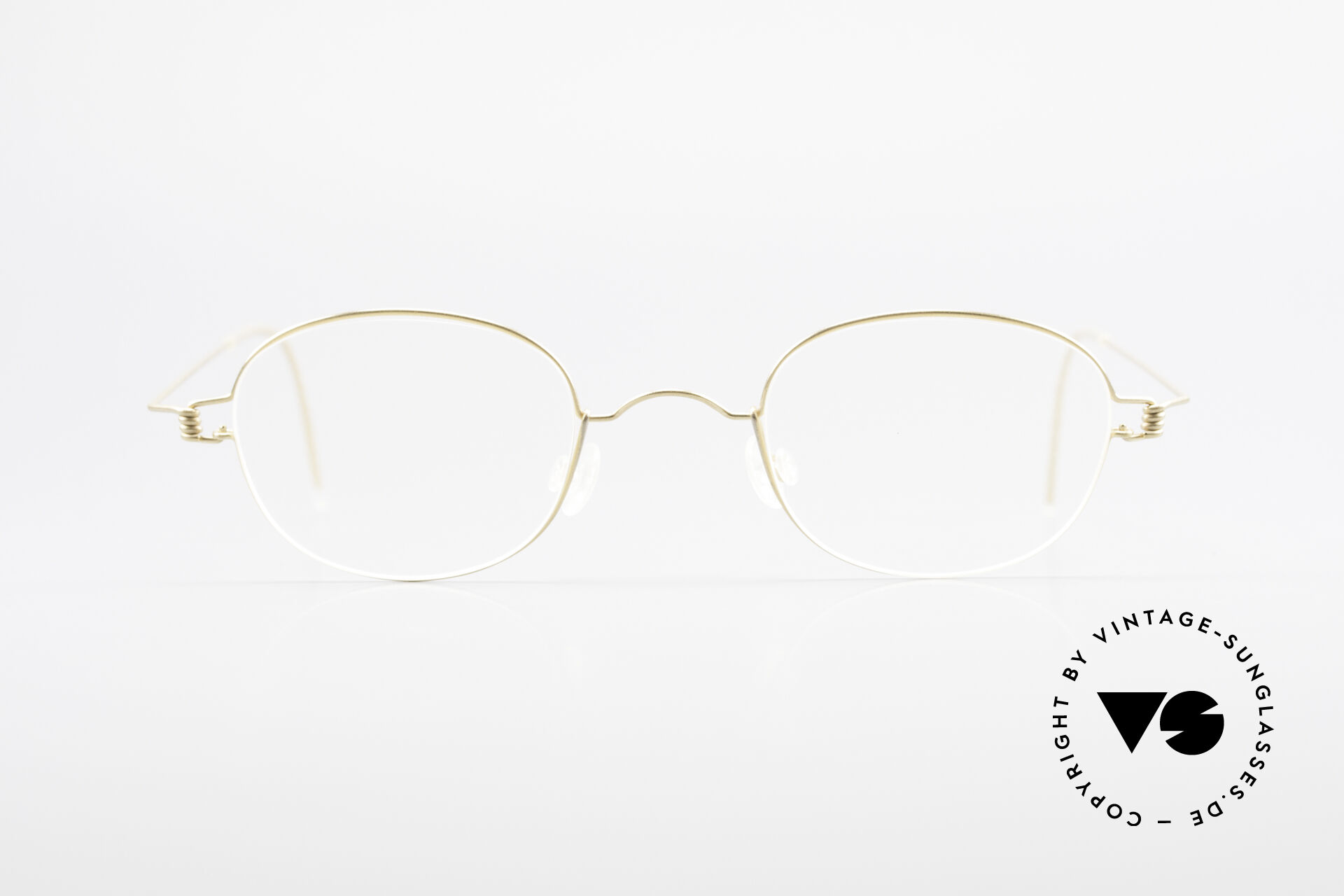 Cadre De Lunettes Vintage Lindberg Indus Blue - Titane - Fabriqué Au Danemark - Occasion