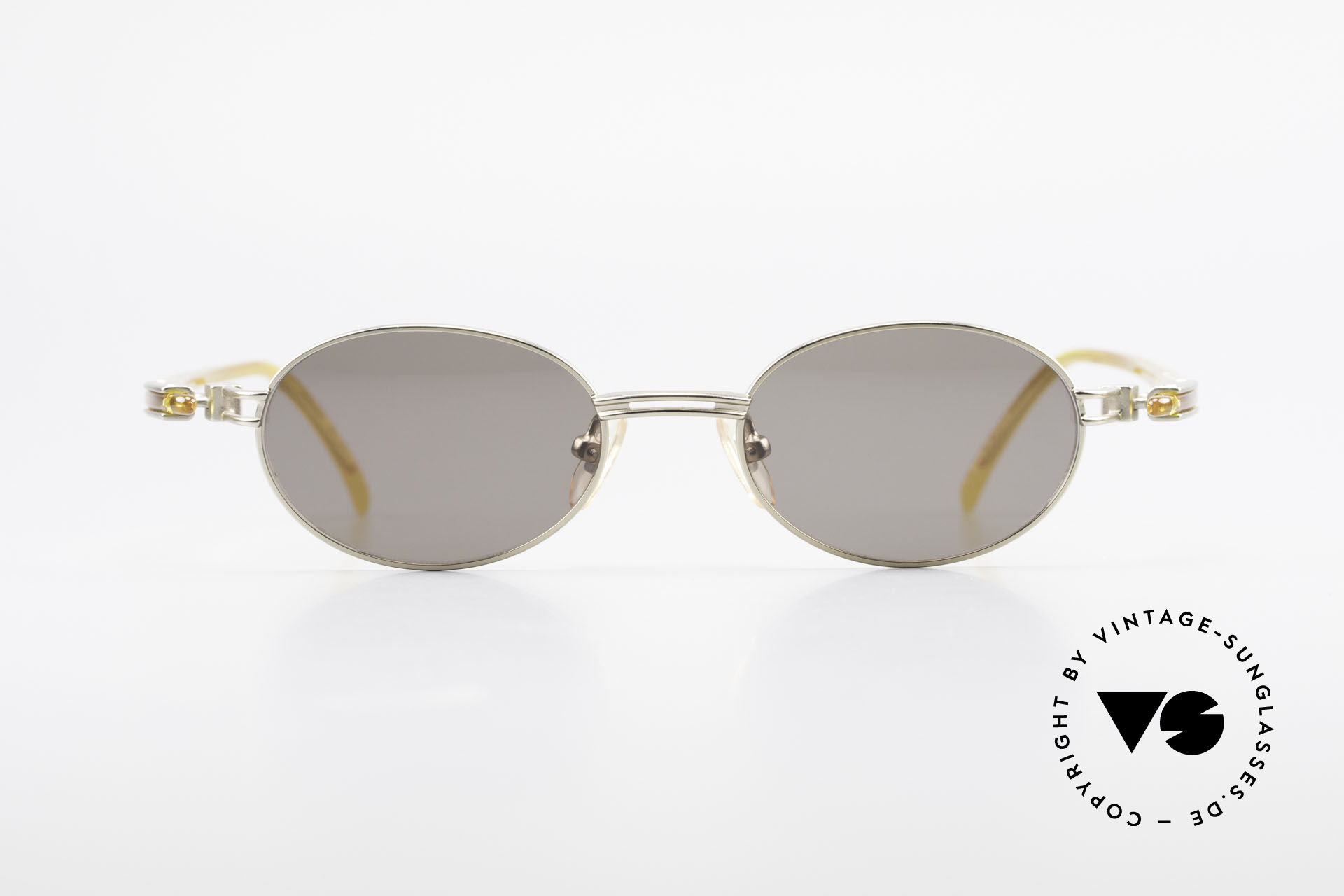 Sunglasses Yohji Yamamoto 52-7202 Designer Shades Oval Vintage
