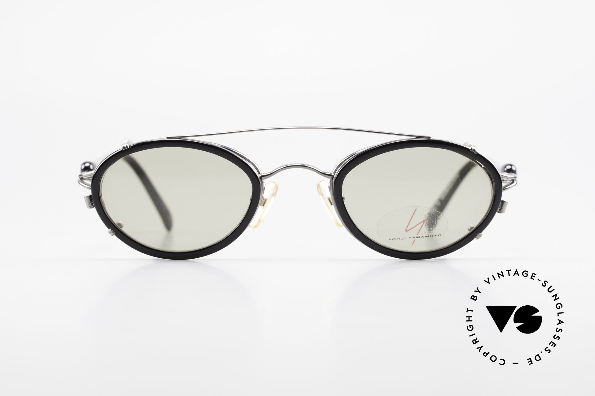 Sunglasses Yohji Yamamoto 51-7210 No Retro Shades Clip-On 90's