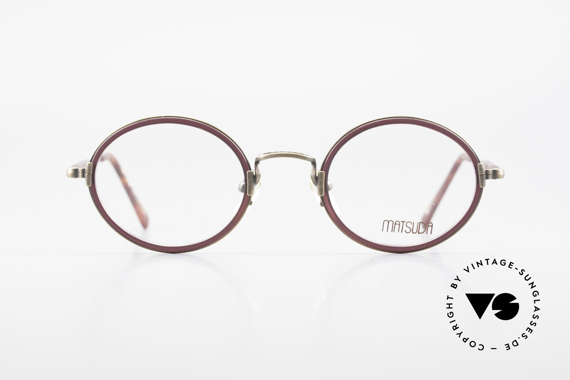 Glasses Matsuda 2834 Oval Round 90's Eyeglasses
