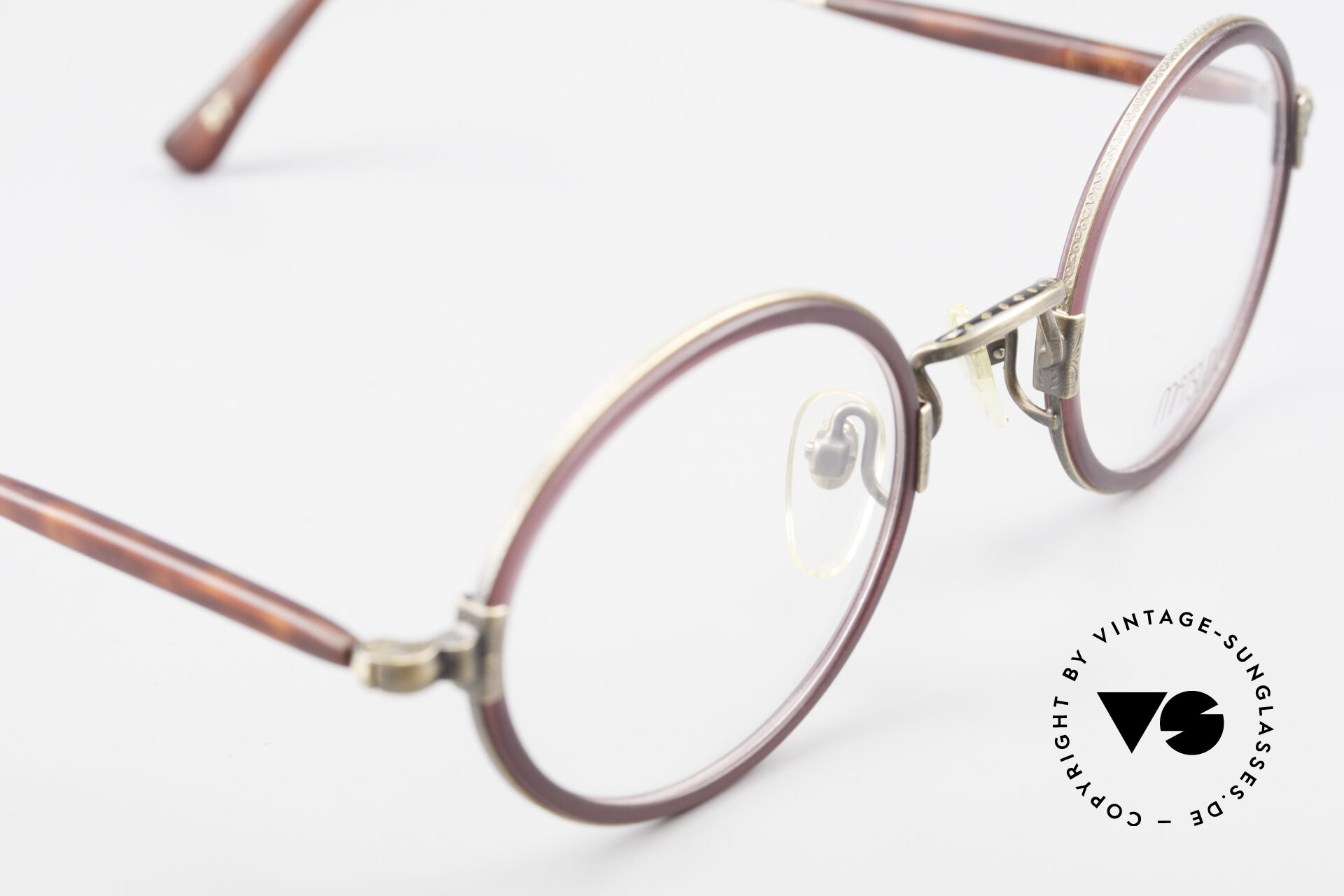 人気のファッションブランド！ Glasses Matsuda 2834 Oval Round 90's Eyeglasses タイムセール