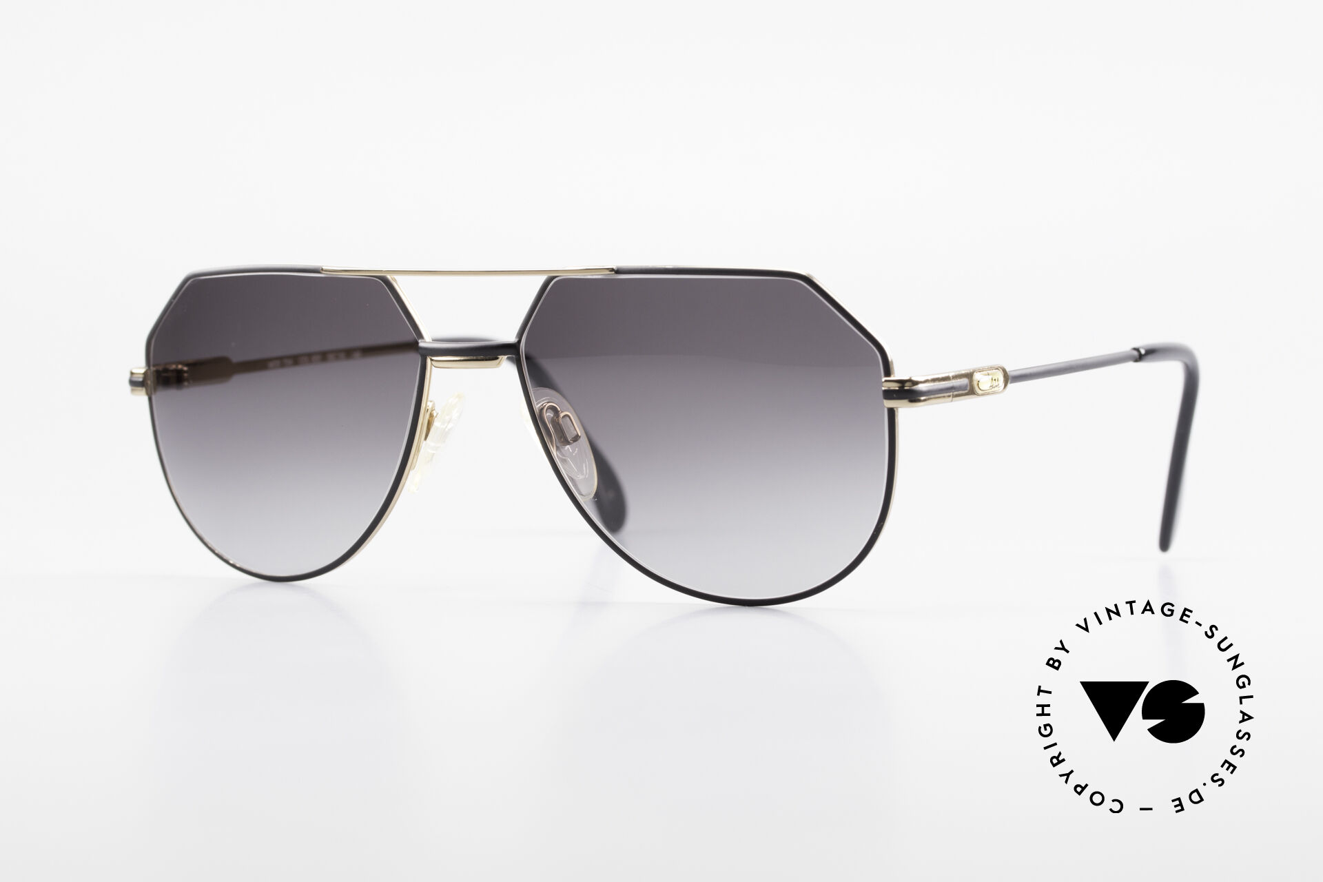 Sunglasses Cazal 724 West Germany Titan 1980's