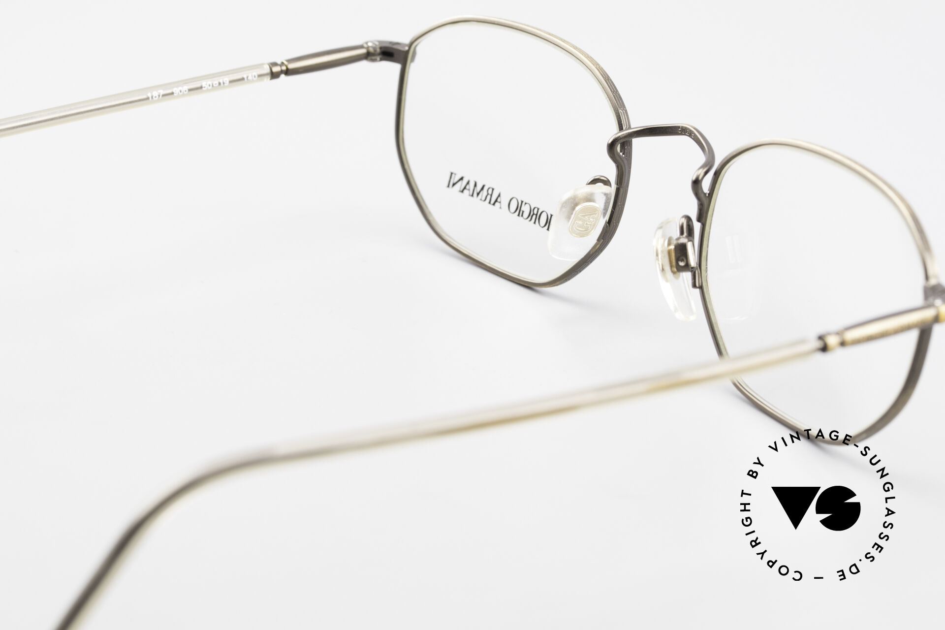Glasses Giorgio Armani 187 Classic Men's Eyeglasses 90's