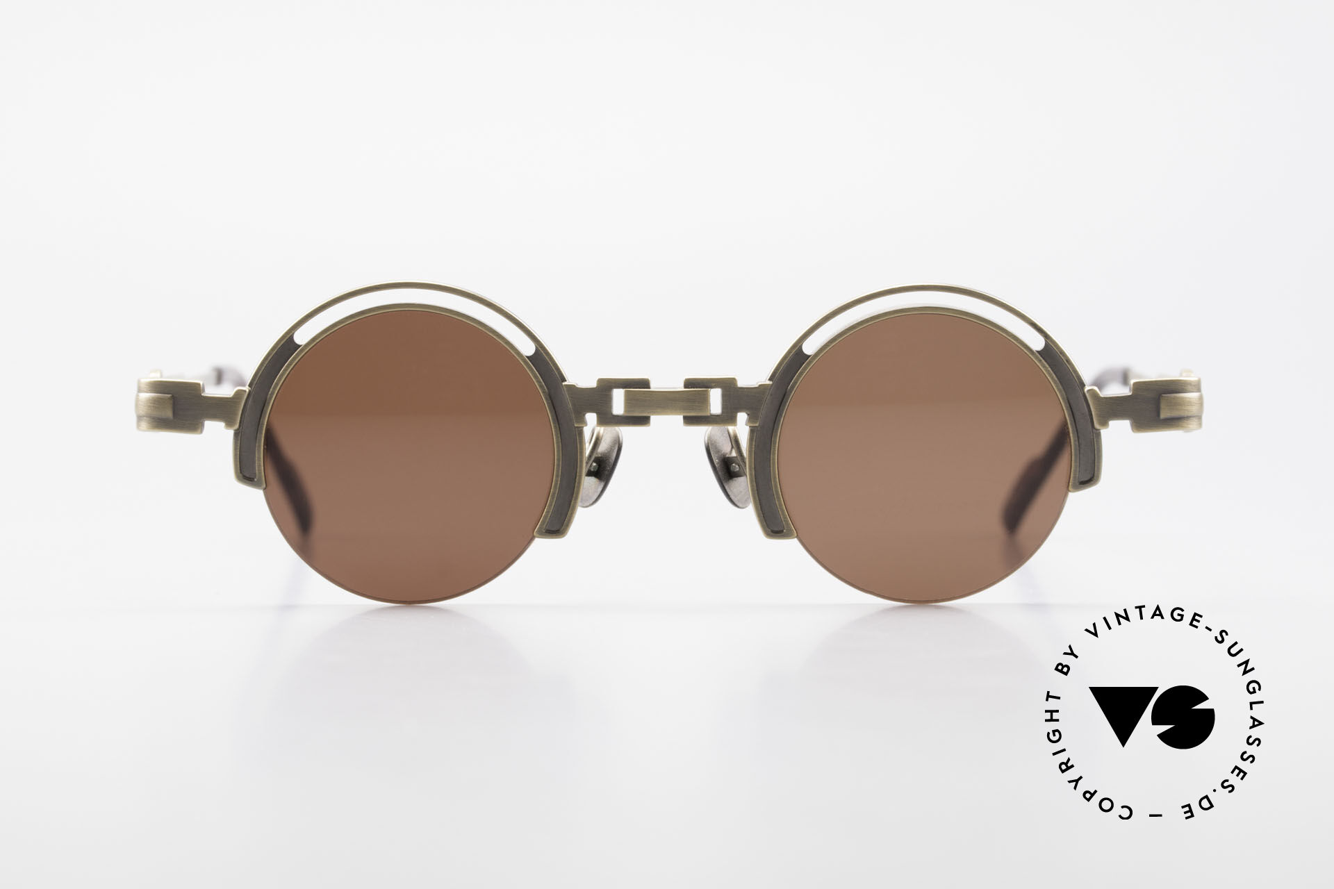 Sunglasses Koure KR8100 Round 90 s Steampunk Shades