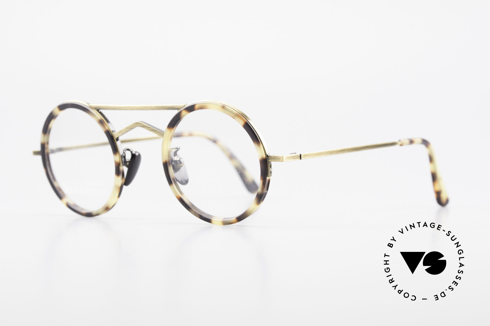 Versace round clearance frame glasses