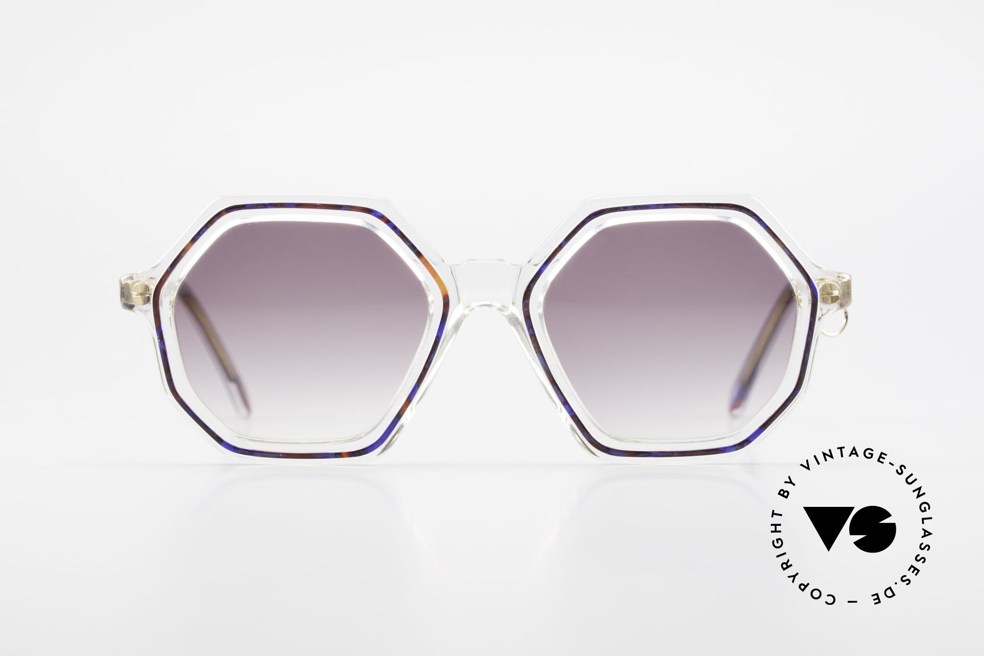 Sunglasses Sonia Rykiel SR46 756 Octagonal 70 s Sunglasses