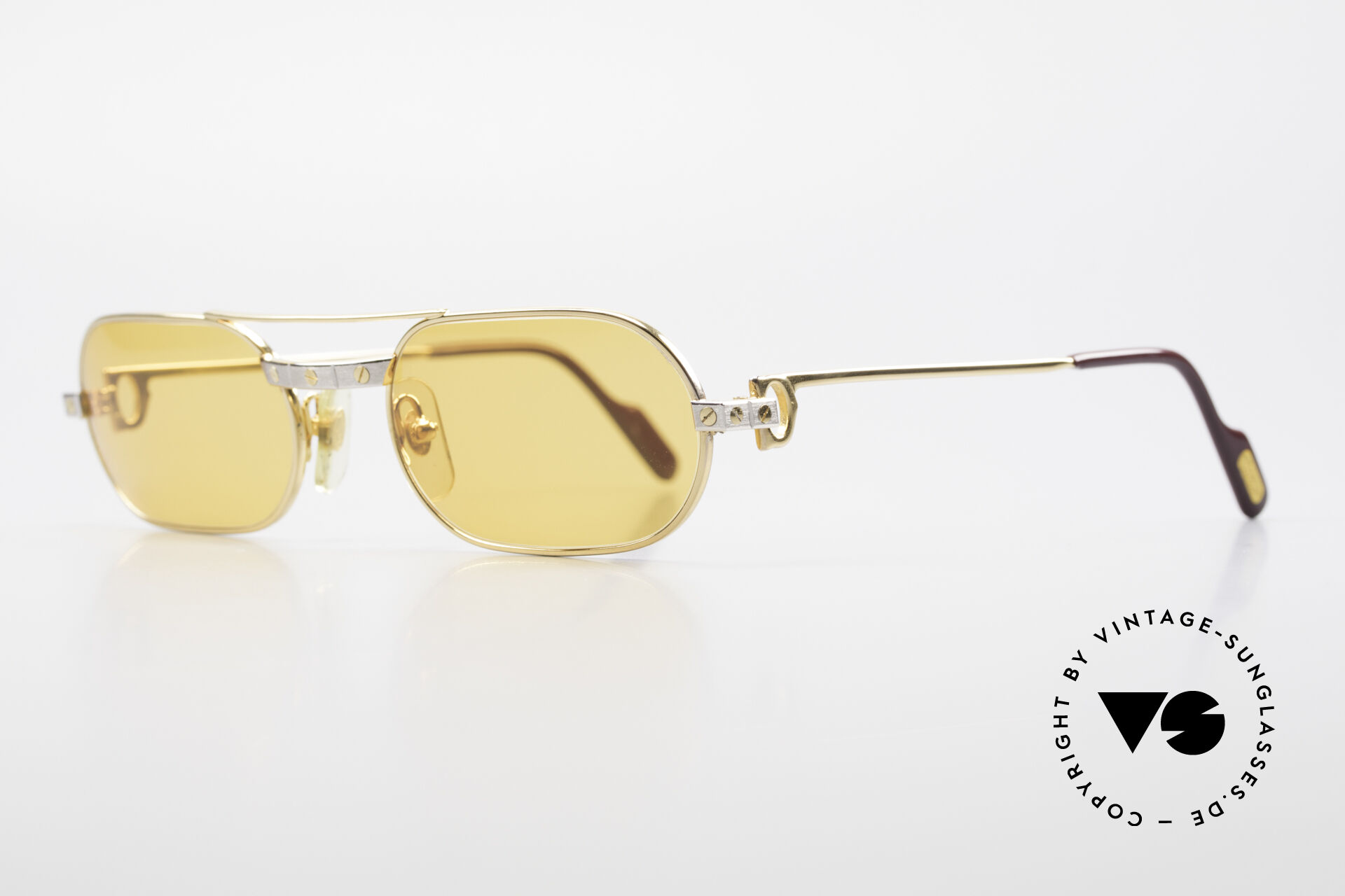 Sunglasses Cartier MUST Santos S Elton John Sunglasses 1980s