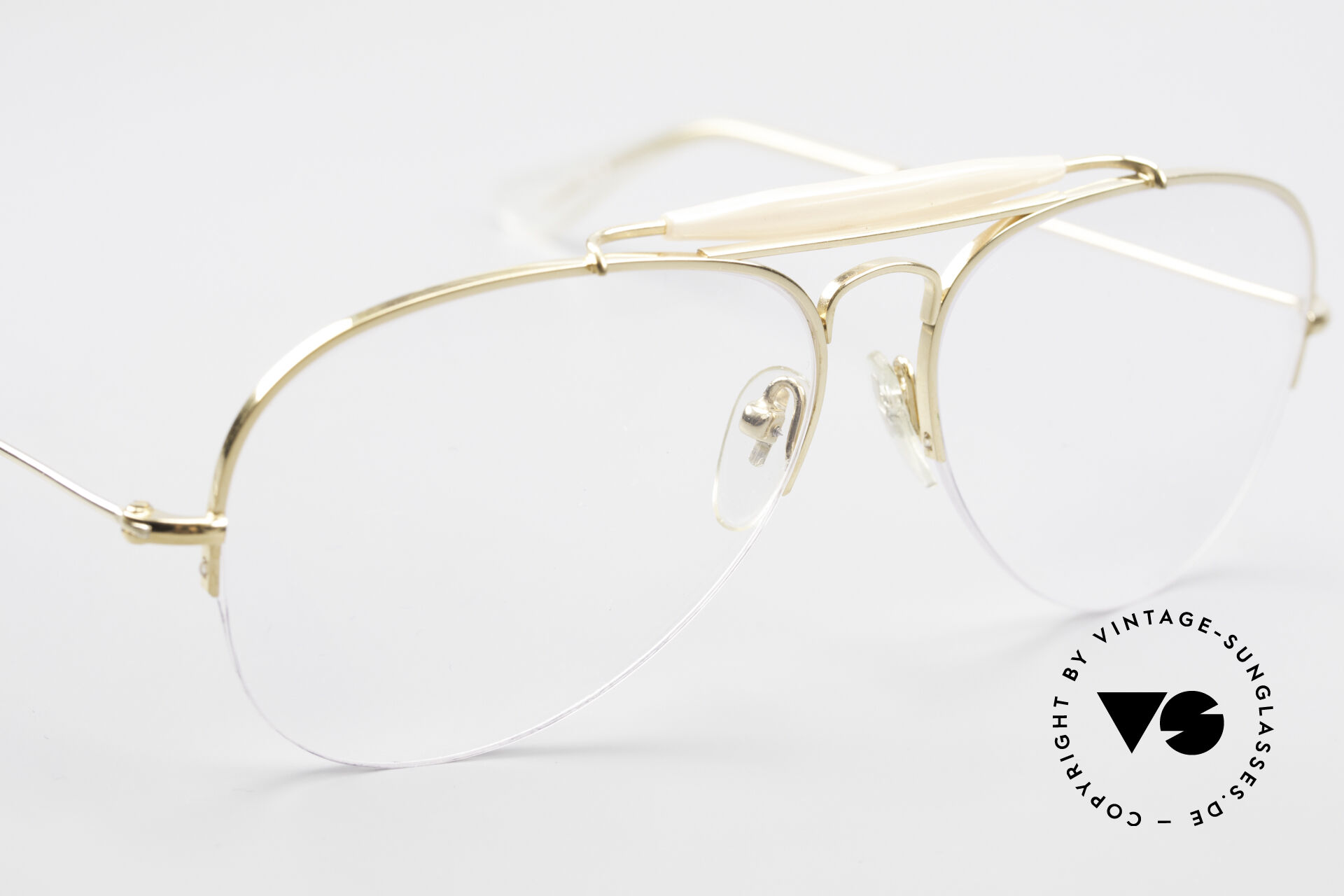 Vintage clear gold aviators glasses 2025