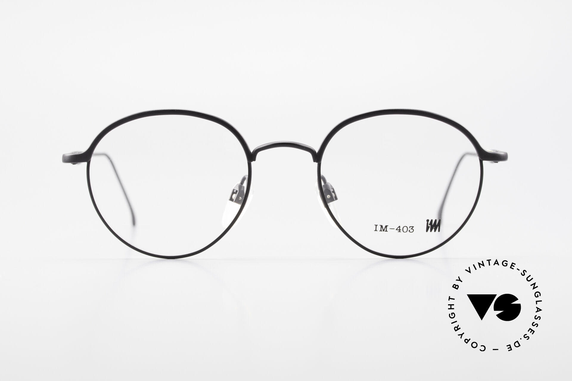 Glasses Miyake Design Studio IM403 Connoisseur Panto Glasses 90's