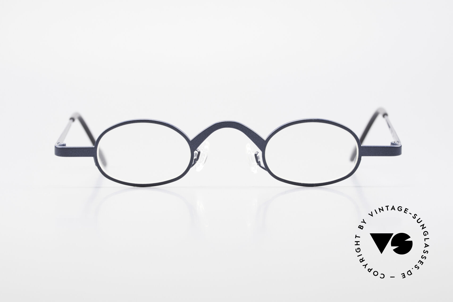 Glasses Theo Belgium Brave Oval Vintage Eyeglasses 90's