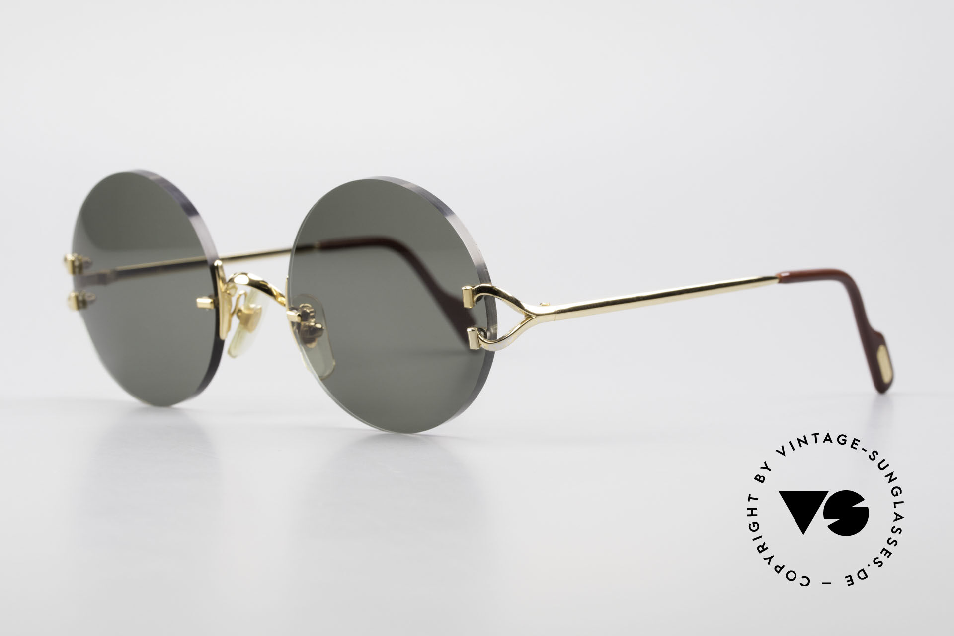Sunglasses Cartier Madison Round Luxury Sunglasses 90 s