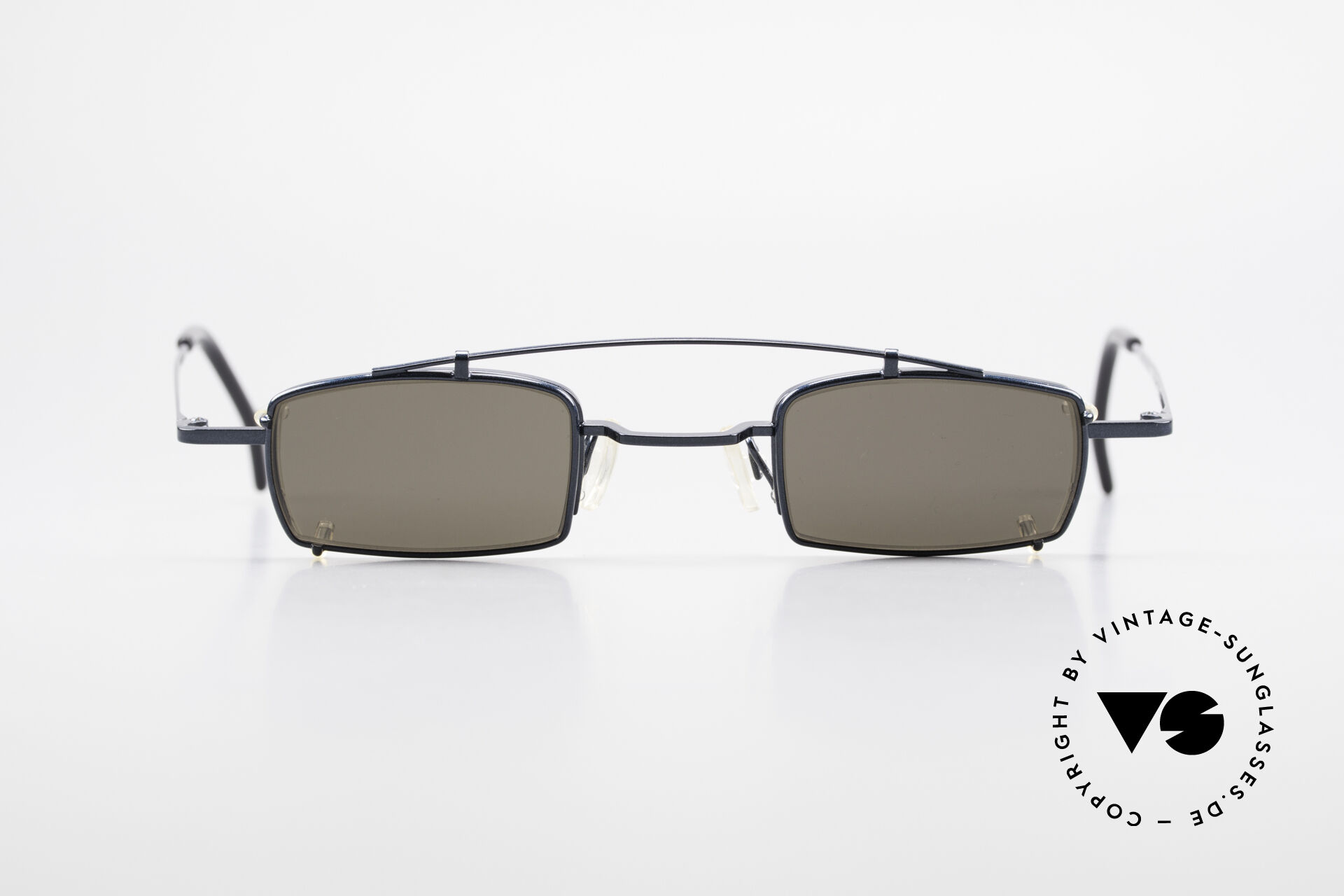 Sunglasses Theo Belgium Mele Square Clip On Designer Frame