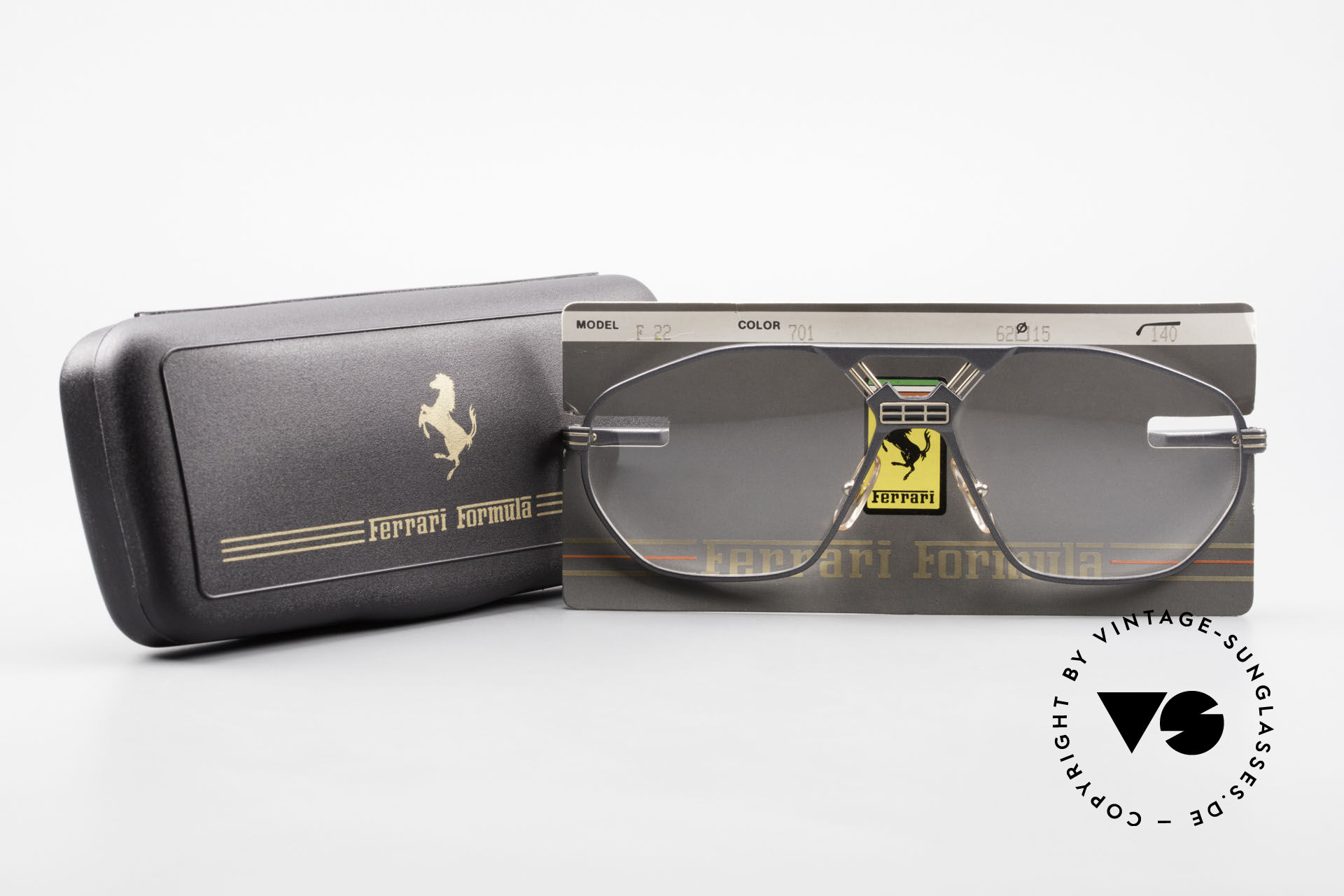 Glasses Ferrari F22 Formula 1 Vintage Glasses 90s