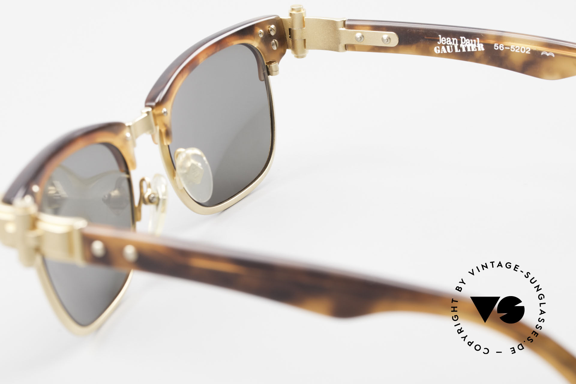 Sunglasses Jean Paul Gaultier 56-5202 JPG Vintage Designer Frame