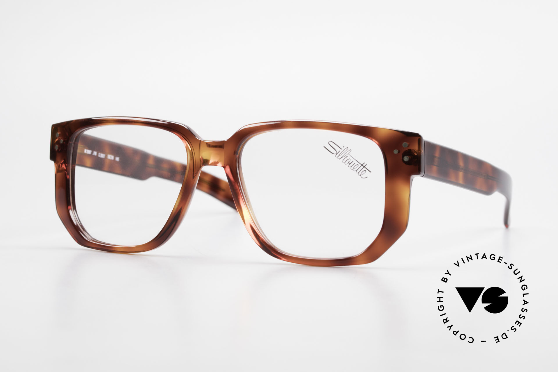 Glasses Silhouette M2097 1980's Old School Eyeglasses