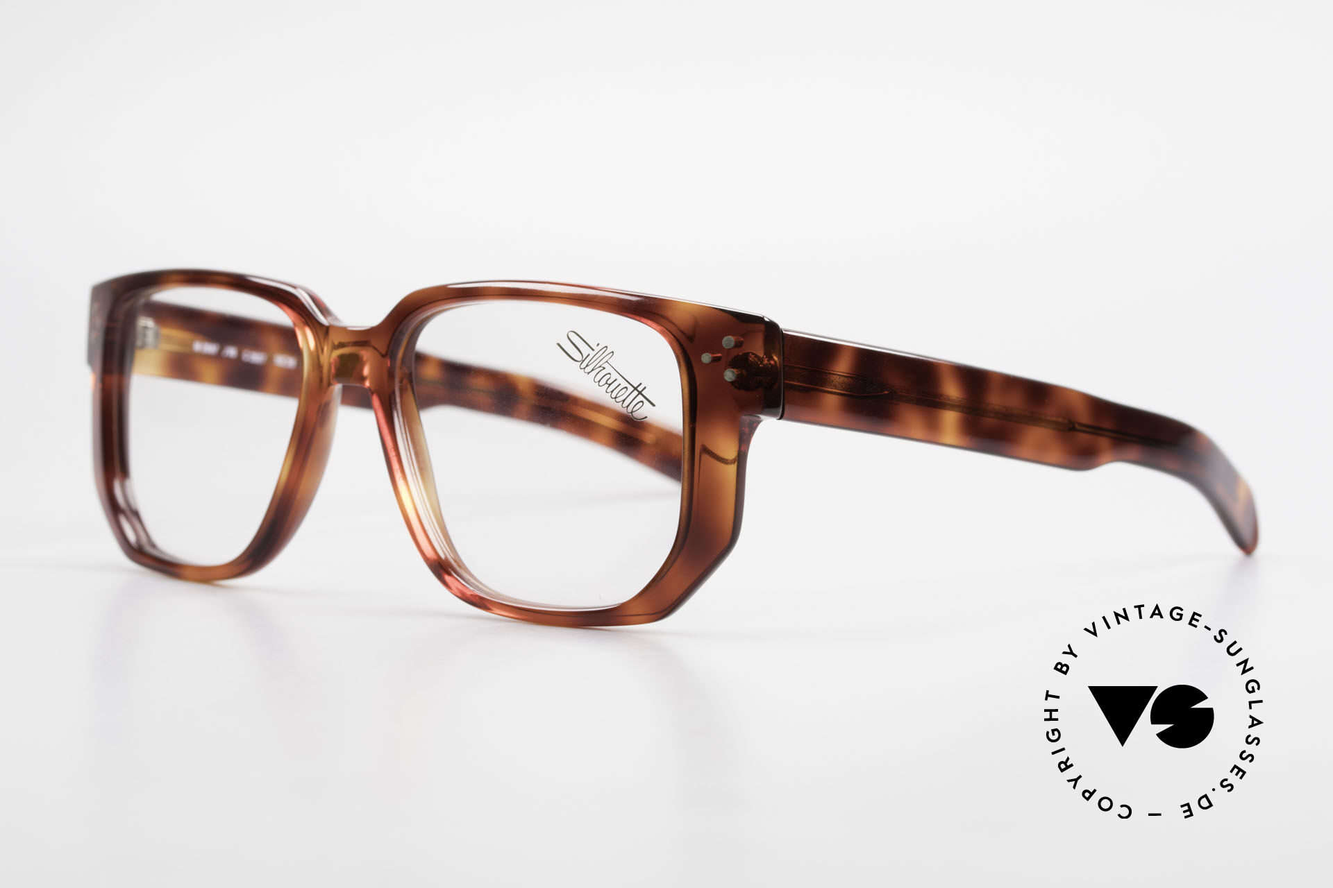 Glasses Silhouette M2097 1980's Old School Eyeglasses