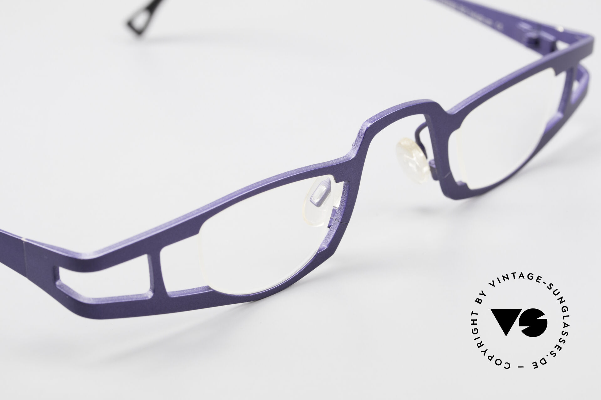 Glasses Theo Belgium EyeWitness KO Pure Titanium Reading Specs