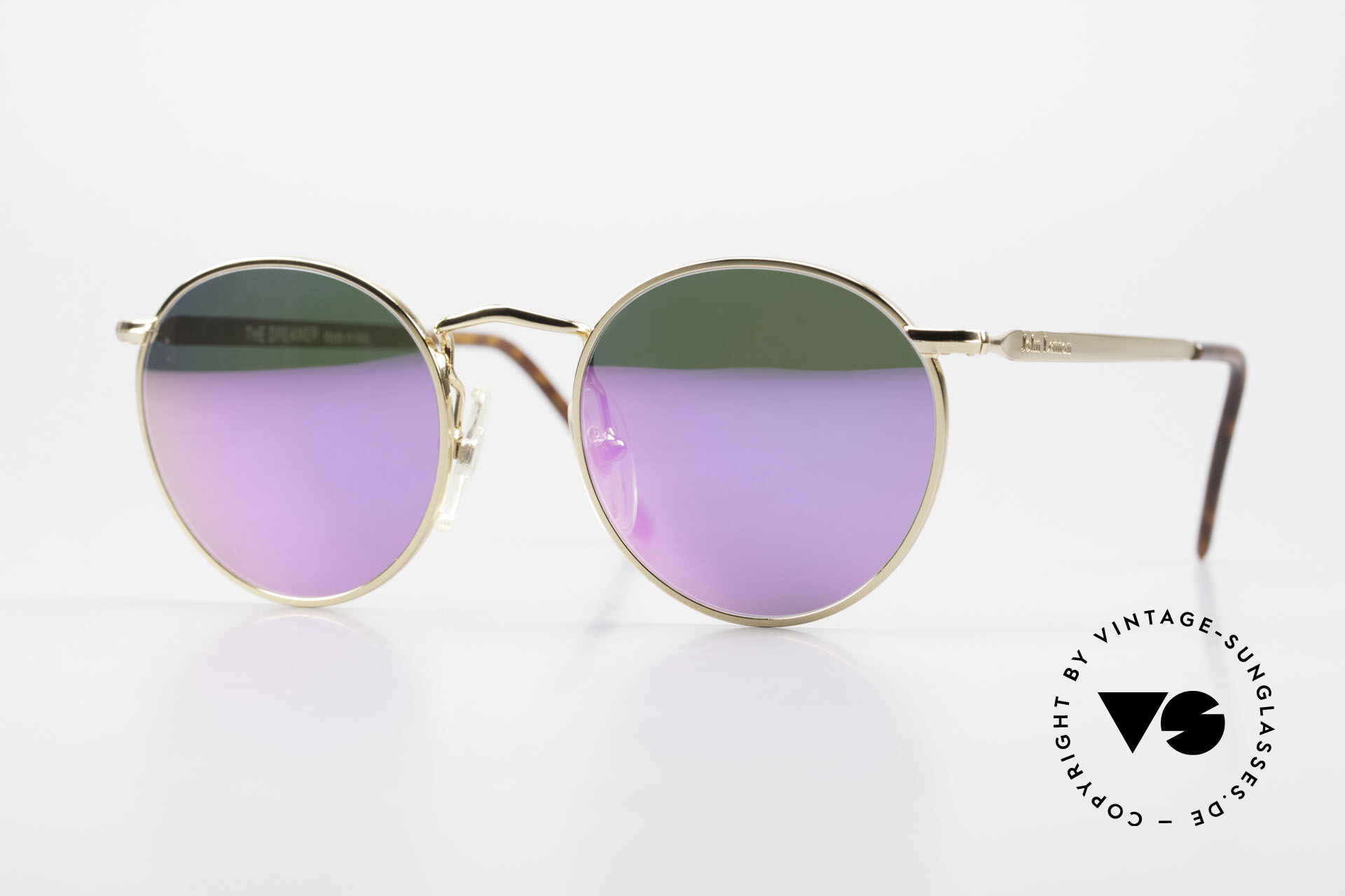 Pink john lennon sunglasses sales