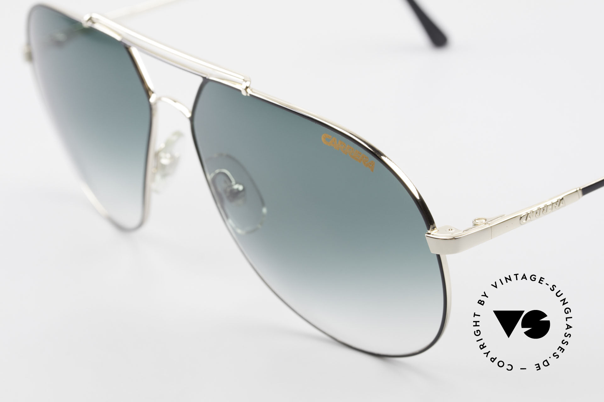 Vintage Carrera 5621 72 Aviator サングラス Vintage Carrera Porsche Design 5621 Men's Gold Aviator