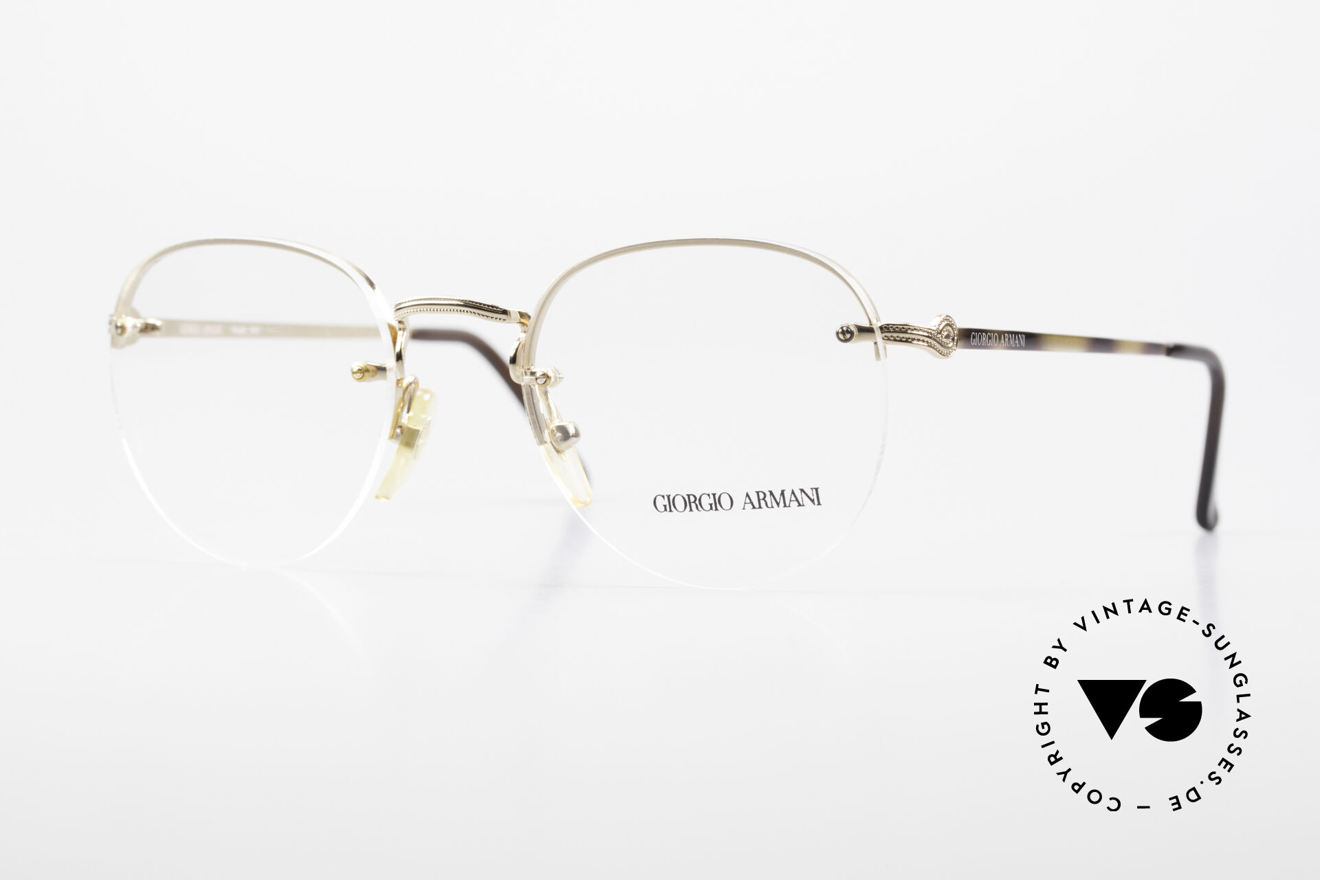 Armani online rimless glasses