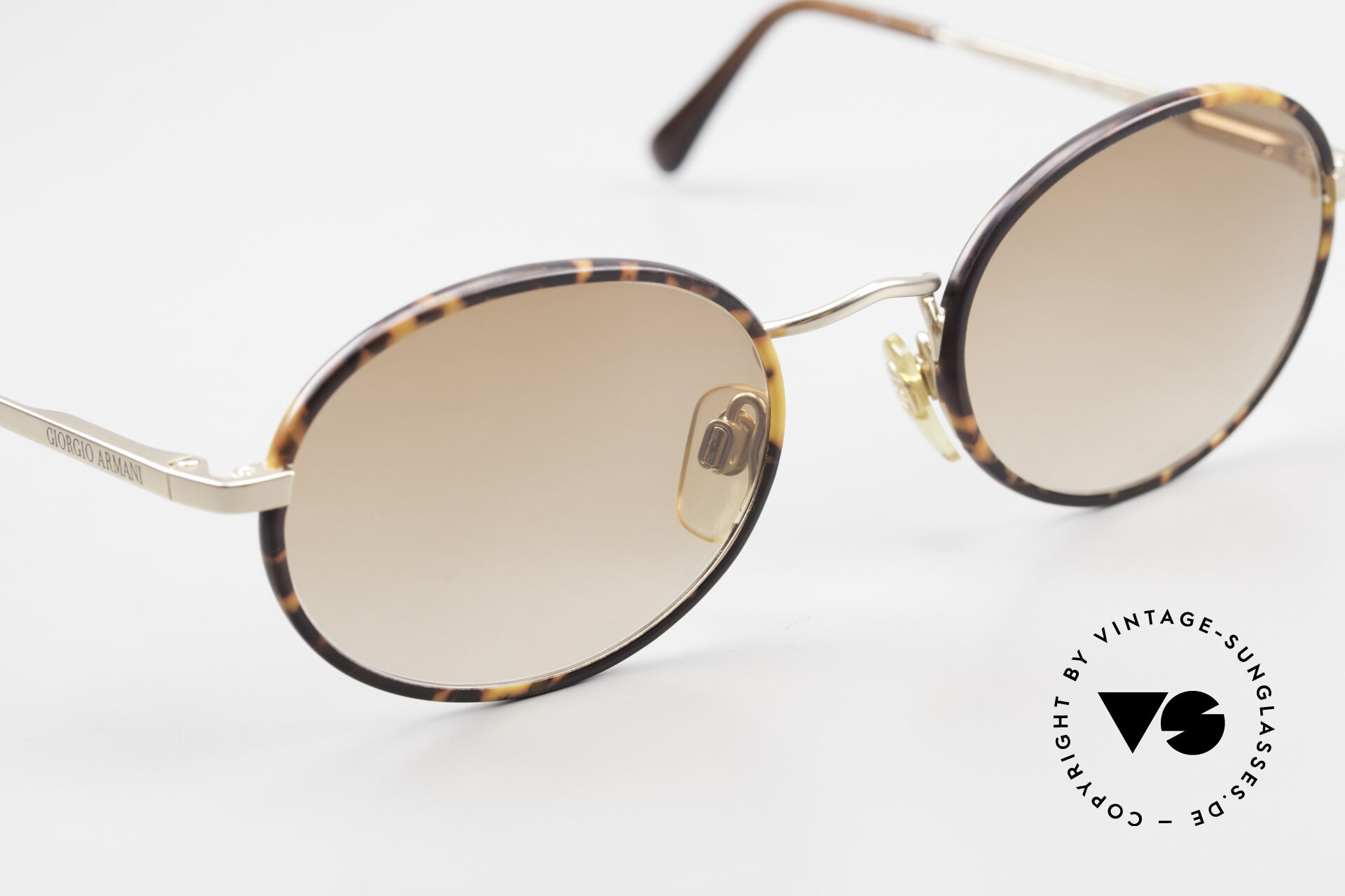 Giorgio armani vintage round sunglasses new arrivals