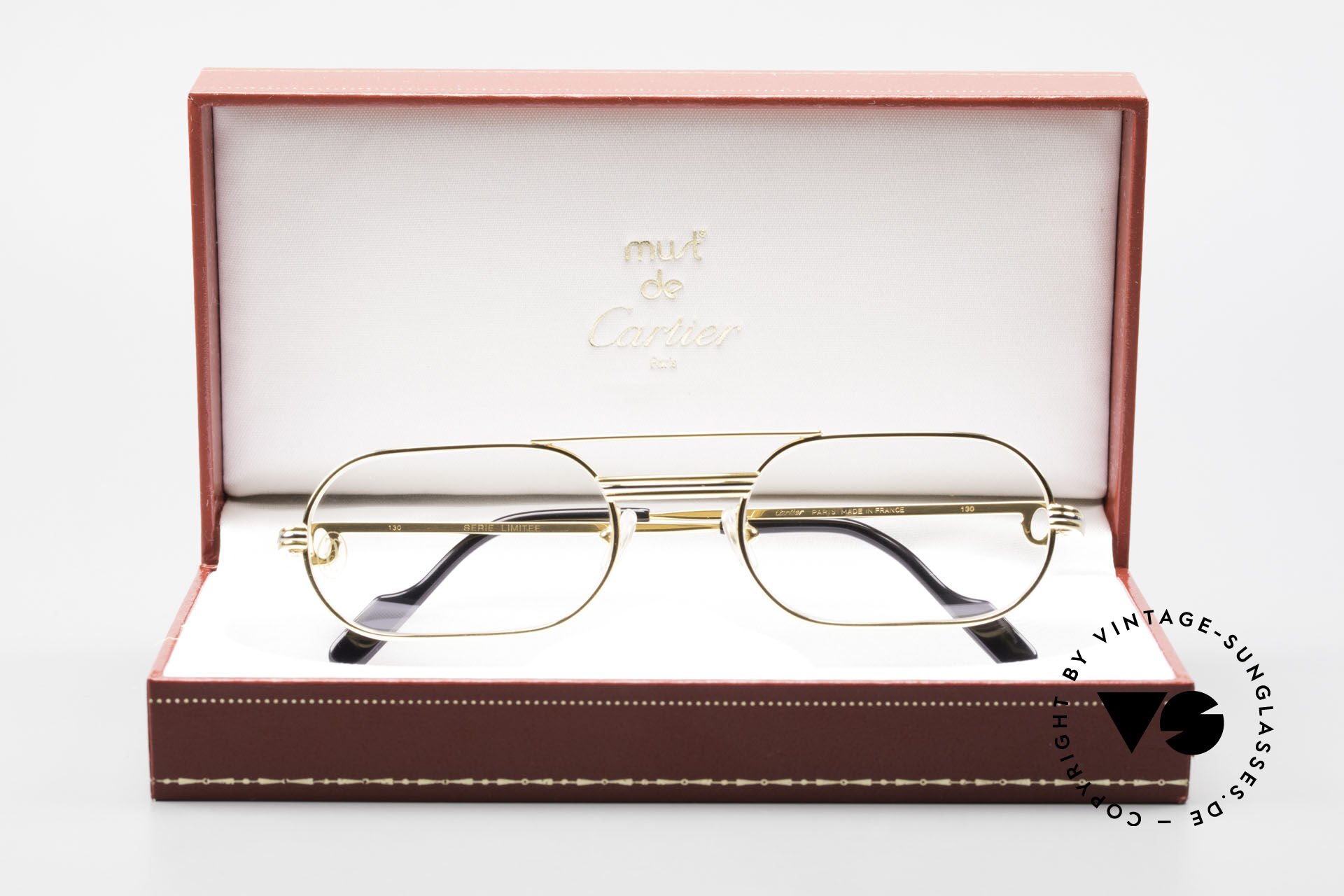 Cartier MUST LC Rose S Limited Rose Gold Glasses