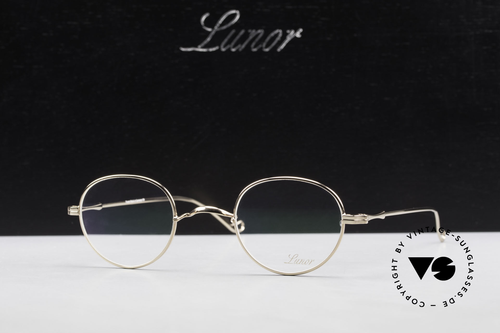 Glasses Lunor II 22 Lunor Eyeglasses Gold Plated