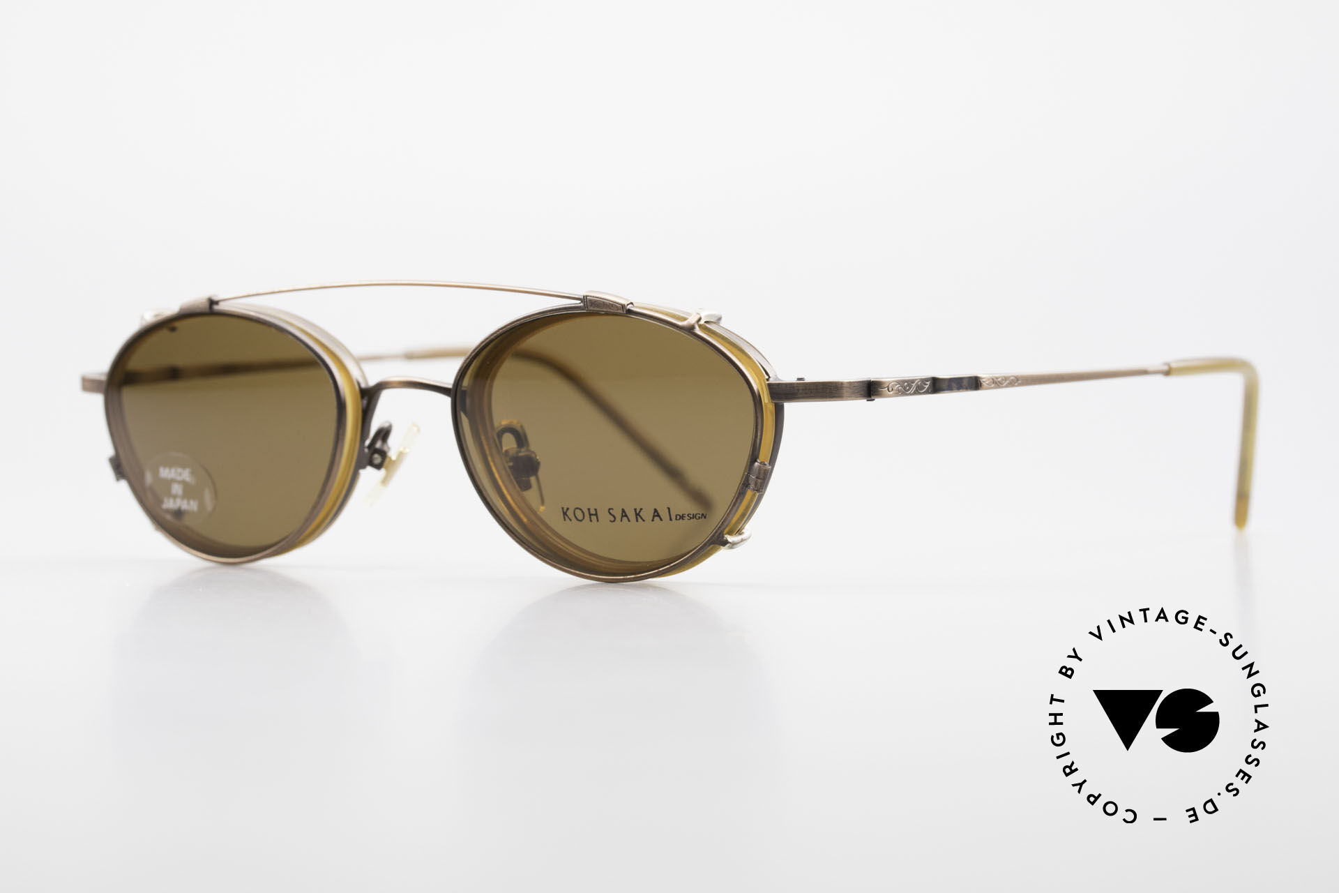 Sunglasses Koh Sakai KS9832 Vintage Glasses With Clip On