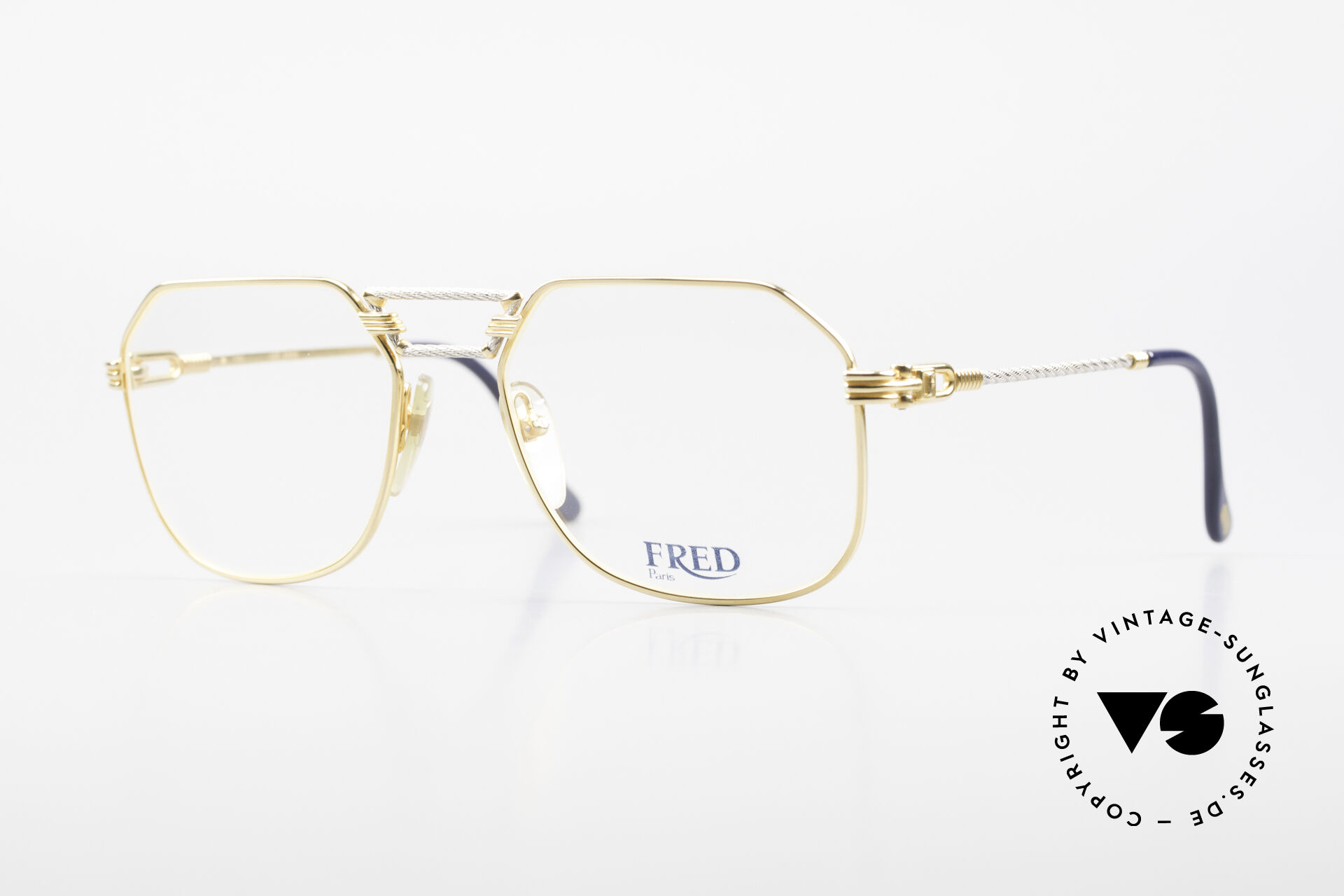 Glasses Fred Cap Horn M Rare 80 s Luxury Eyeglasses