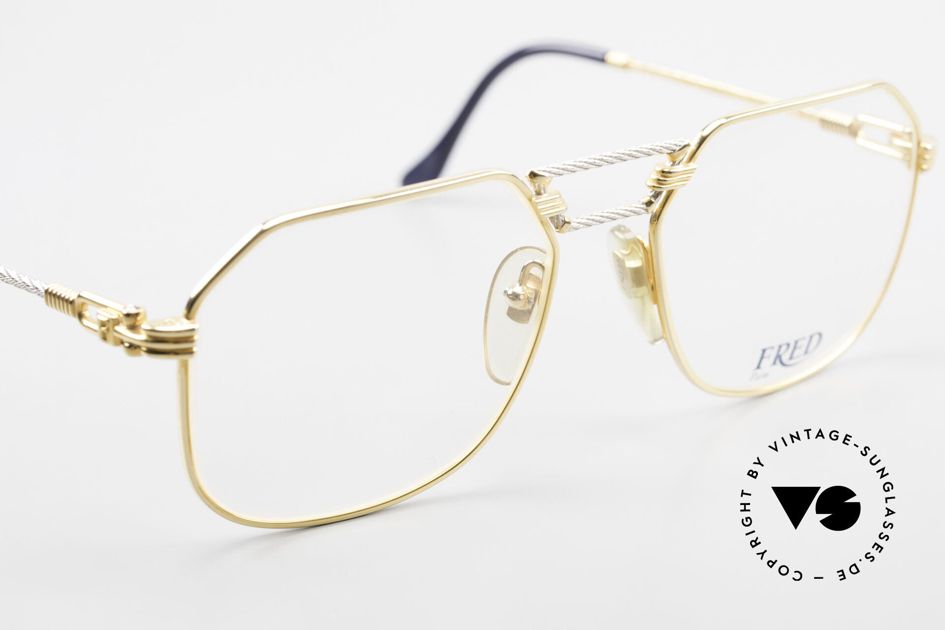 Fred Cap Horn M Rare 80 s Luxury Eyeglasses