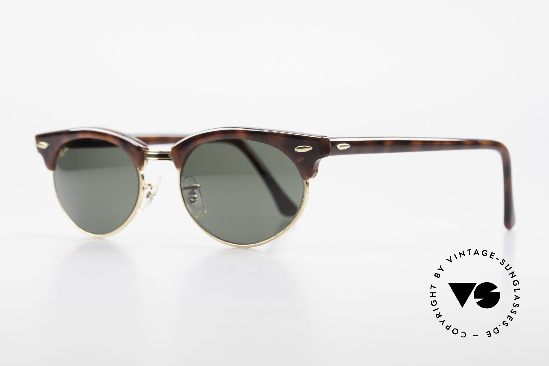onkruid frequentie schapen Sunglasses Ray Ban Clubmaster Oval 80's Bausch & Lomb Original