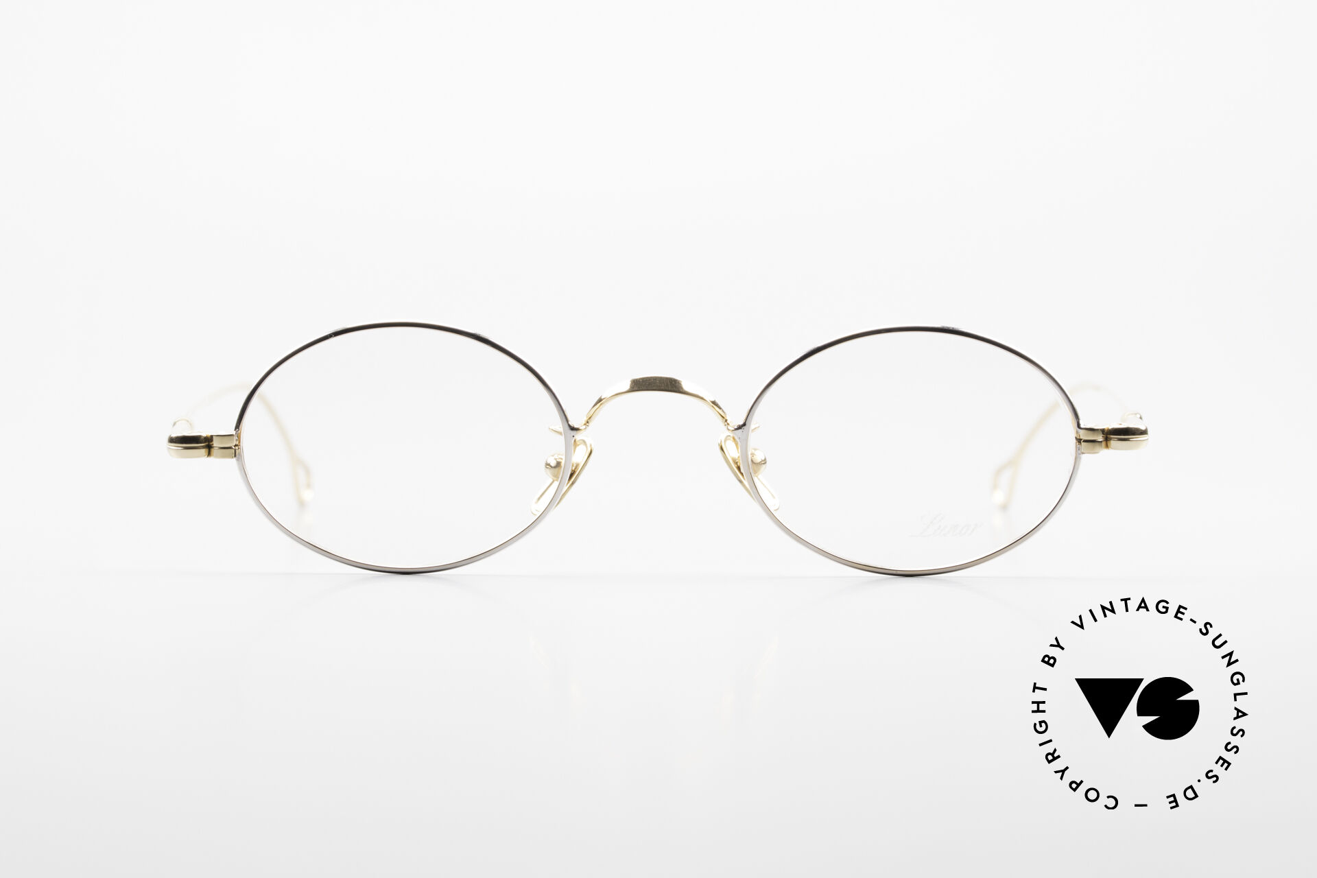 Lunor V 100 Oval Vintage Glasses Bicolor