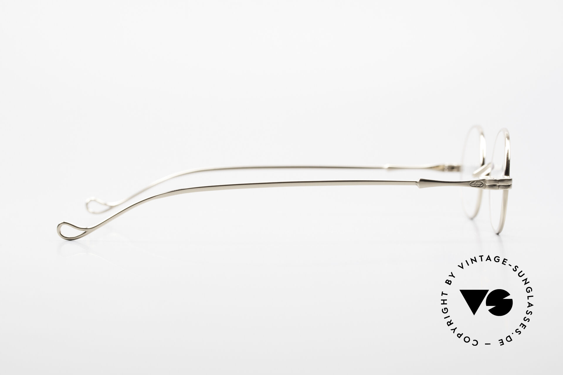 Glasses Lunor II 10 Oval Frame Gold Plated GP