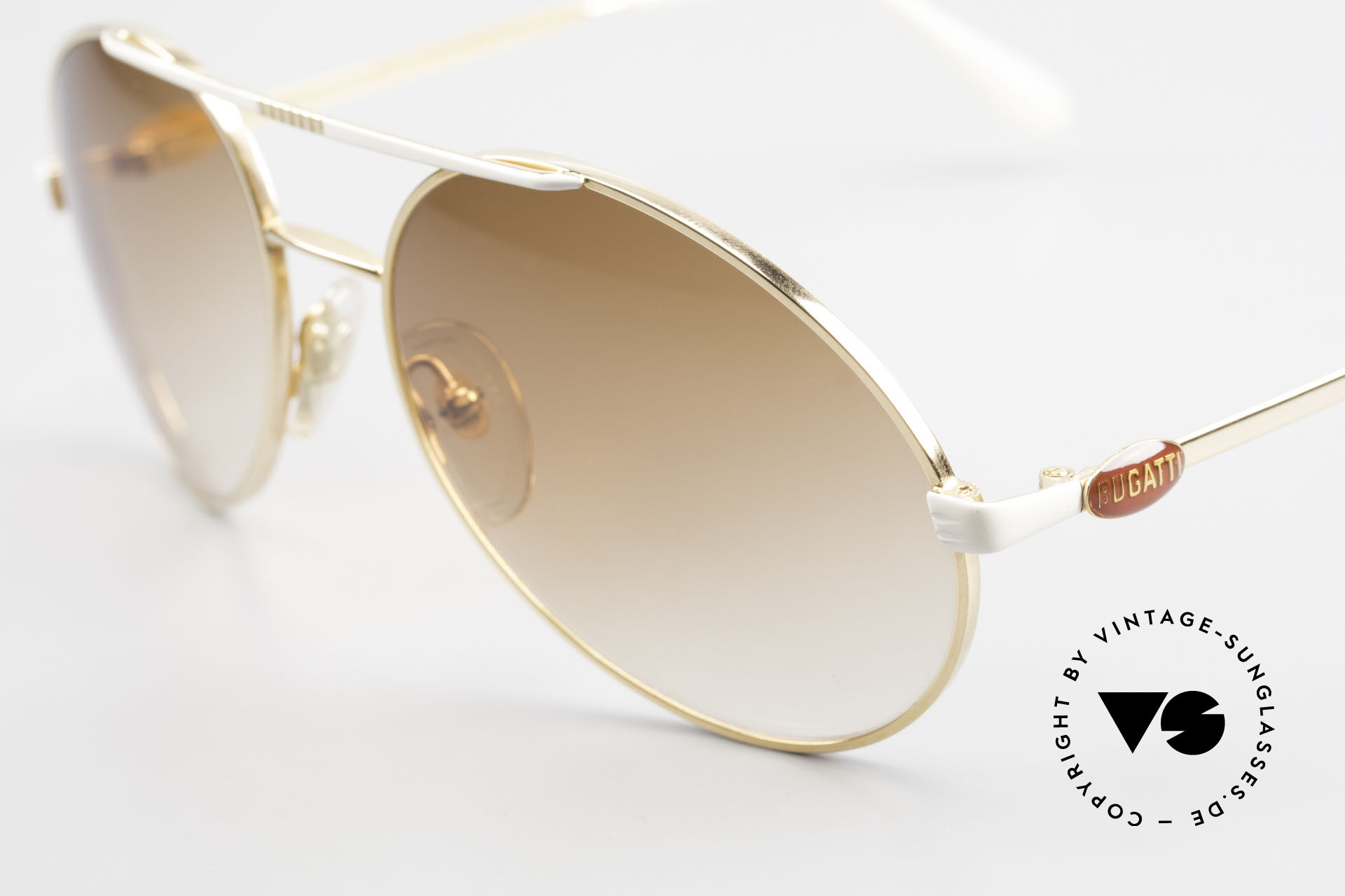 Sunglasses Bugatti 64317 Men's Sunglasses 80's Vintage