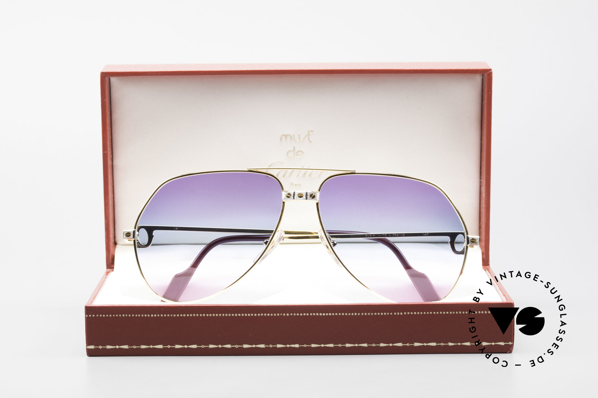 Cartier santos sunglasses vintage 2025