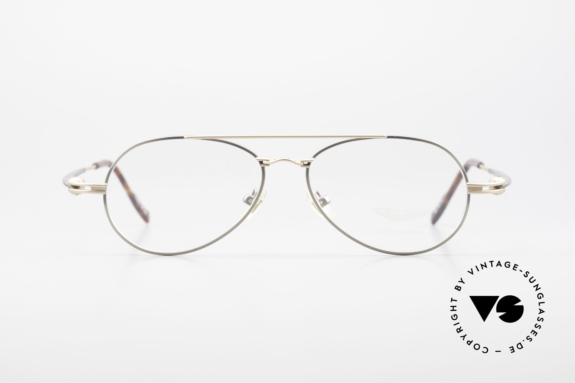 Lunettes Vintage ASTON MARTIN AM 01 Monture Argentée Ovale - Design Allemand Unisexe